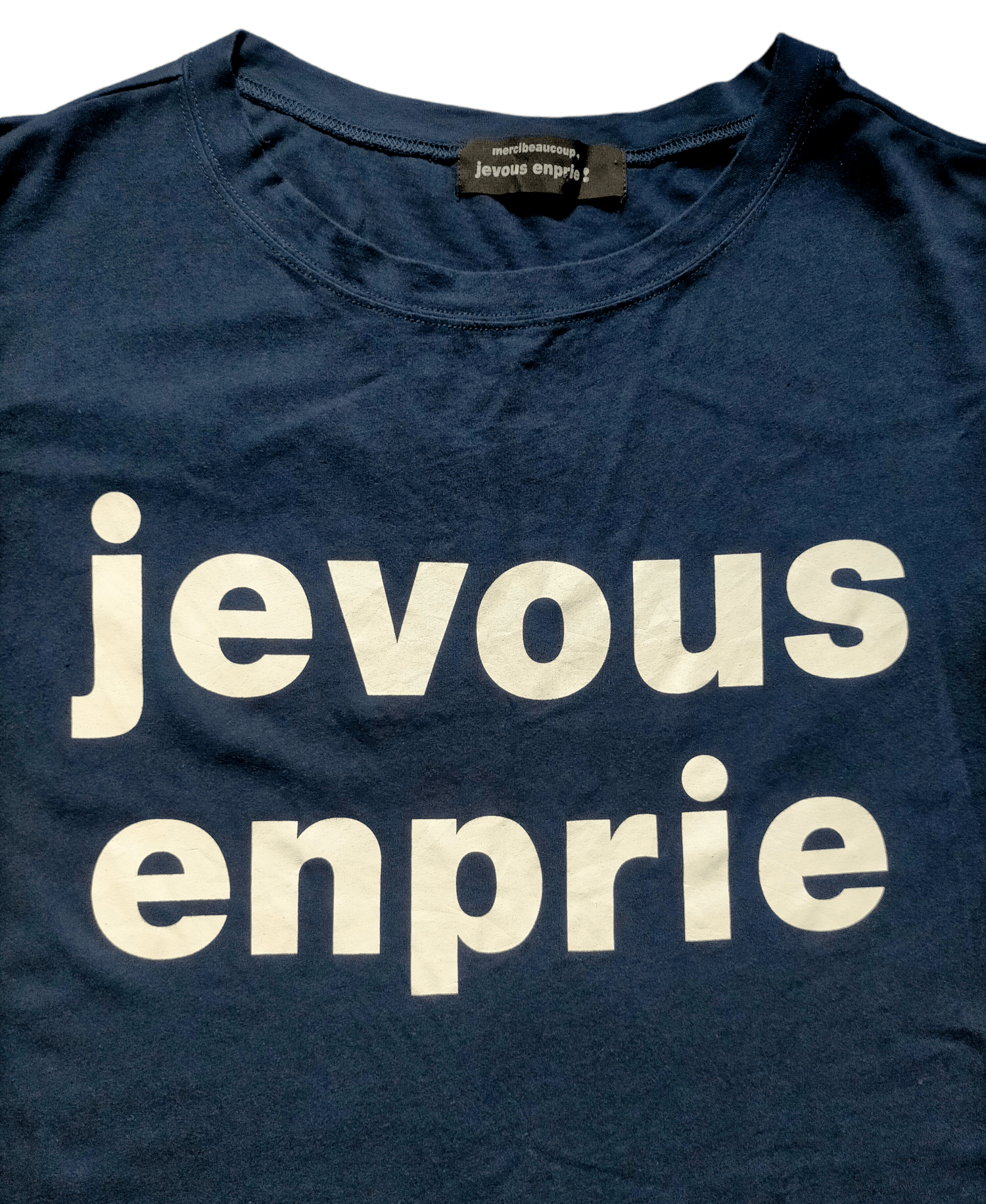 Issey Miyake Jevous enprie spell out tee Size US S / EU 44-46 / 1 - 4 Thumbnail