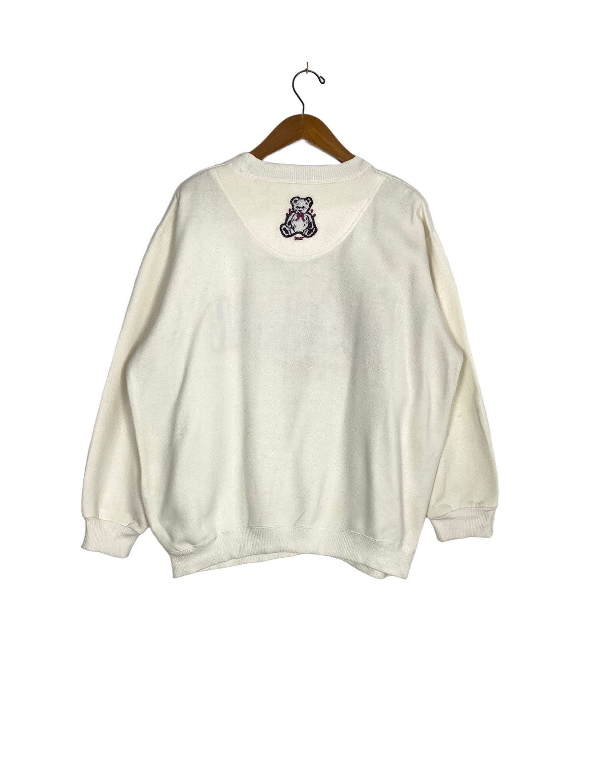 Japanese Brand Rare‼️ Greedy Bear Sweatshirt Embroidery Big Logo Size US L / EU 52-54 / 3 - 3 Thumbnail