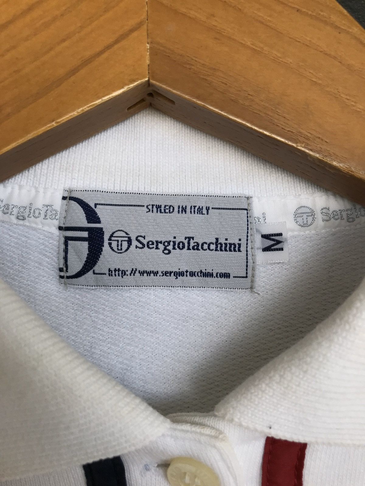 Sergio Tacchini Rare‼️Sergio Tacchini Polo Shirt Long Sleeve Embroided Size US M / EU 48-50 / 2 - 3 Thumbnail