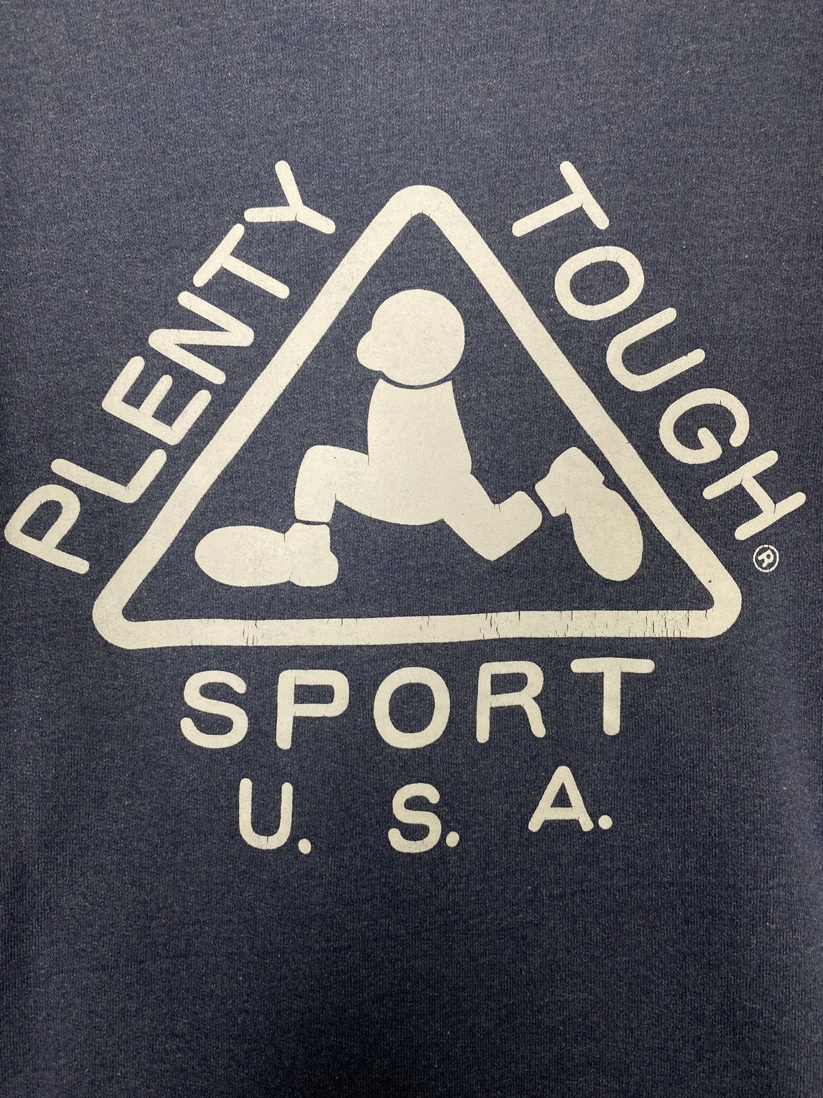 Vintage Rare‼️ Vintage Plenty Tough Sport Big Logo Made in Usa Size US M / EU 48-50 / 2 - 2 Thumbnail