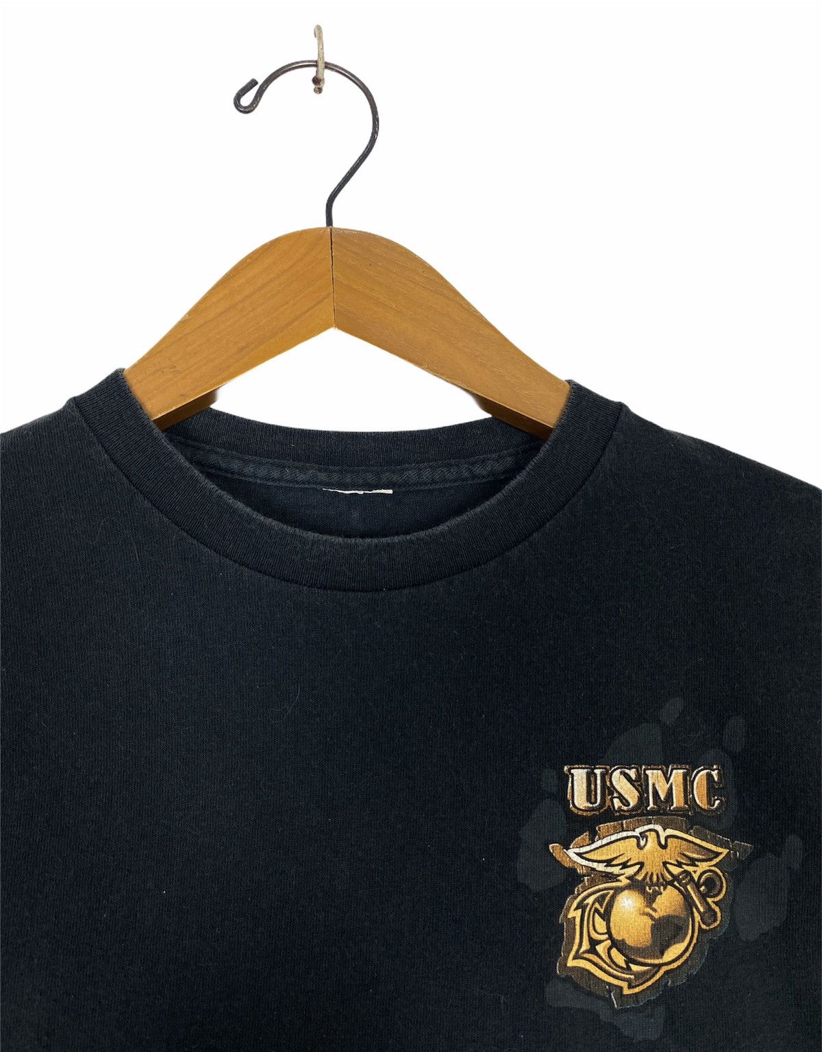 Vintage Rare‼️ Vintage Usmc Bull Dog T-Shirt Medium Size Size US M / EU 48-50 / 2 - 4 Thumbnail
