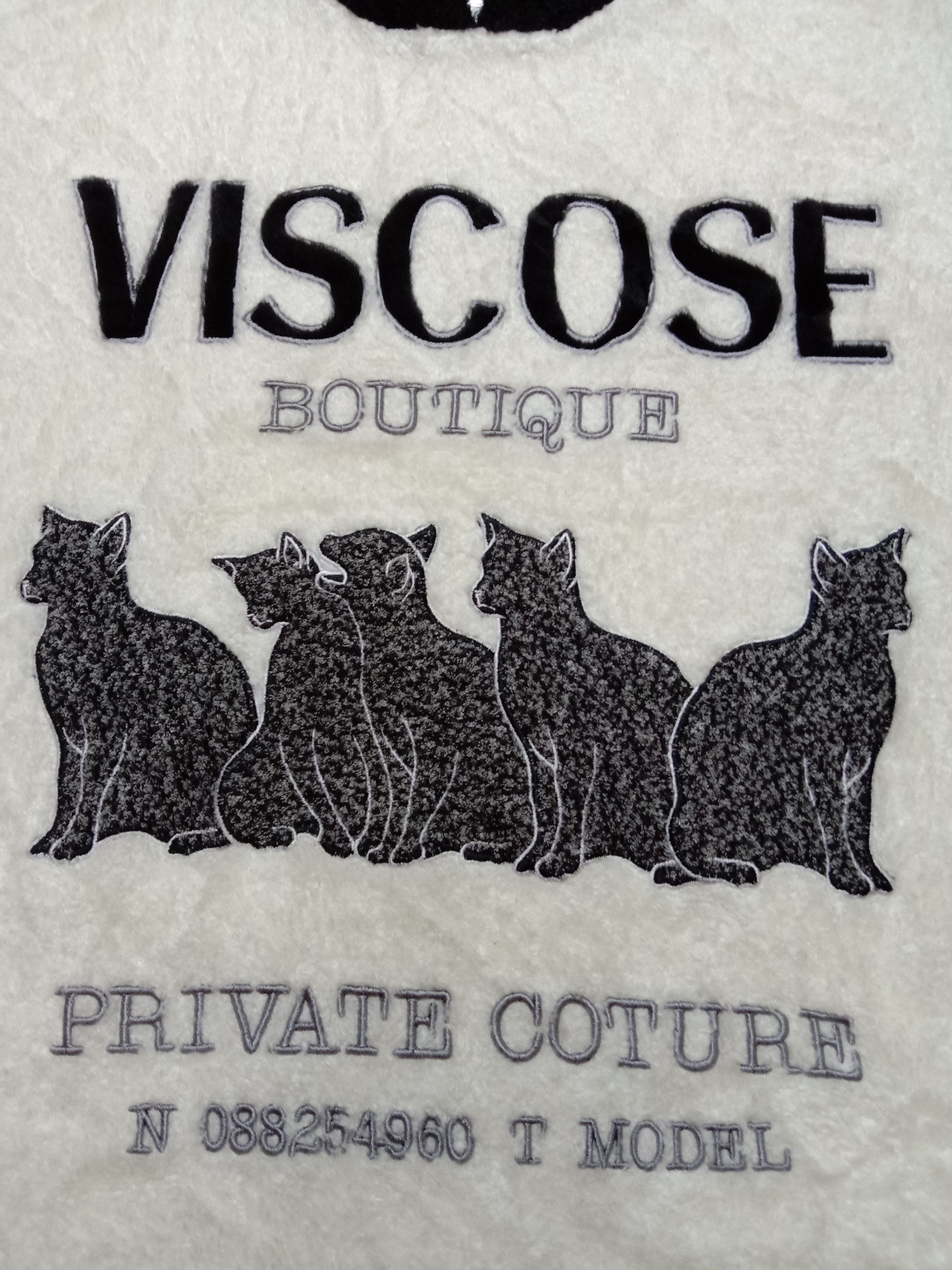 Japanese Brand Viscose Boutique 'Private Coture' Hoodies Embroidery Logo Size US M / EU 48-50 / 2 - 2 Thumbnail