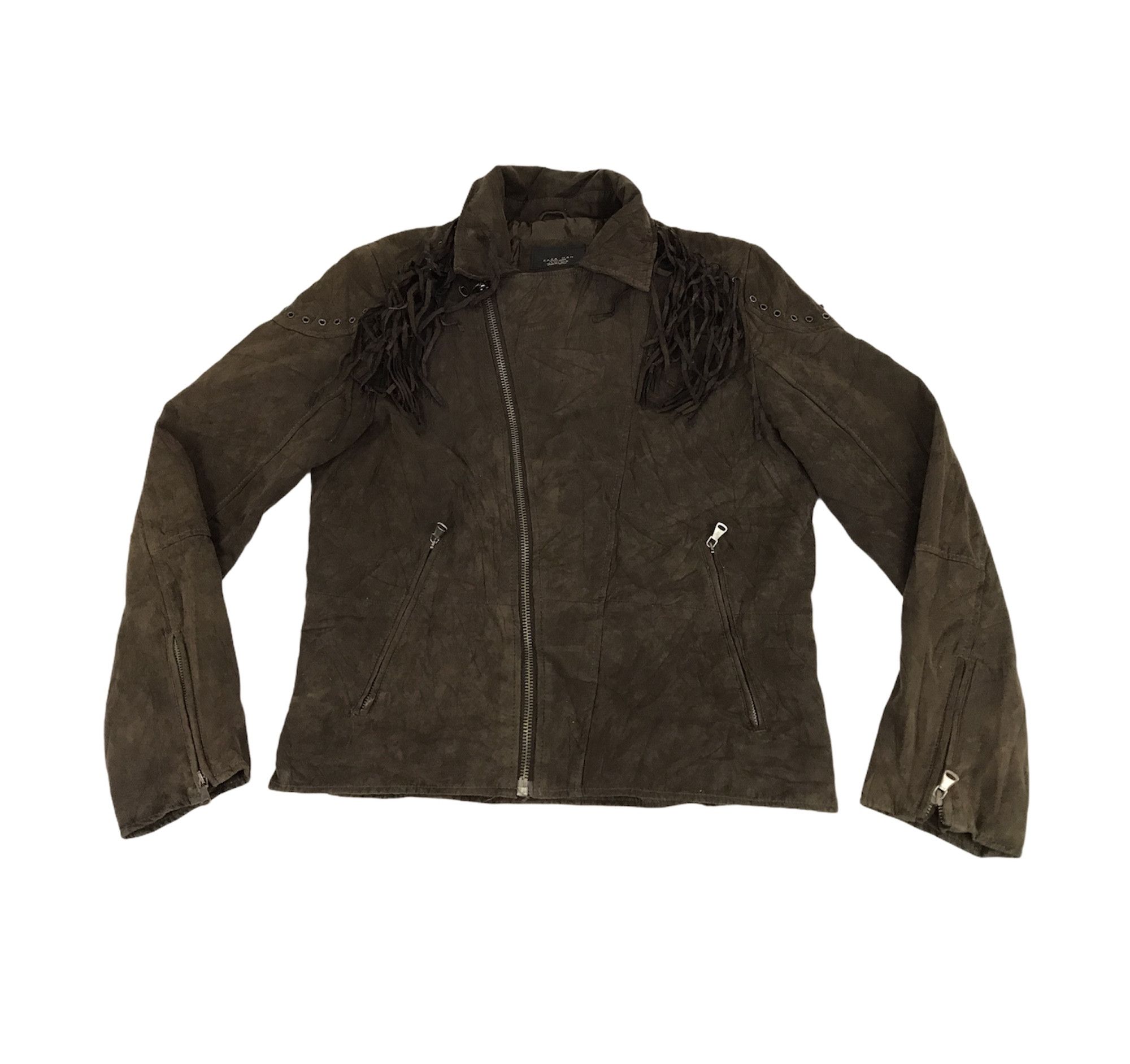 Zara Vintage Zara Outer Moda Tactical Jacket Punk Cowboy Rock Size M / US 6-8 / IT 42-44 - 1 Thumbnail
