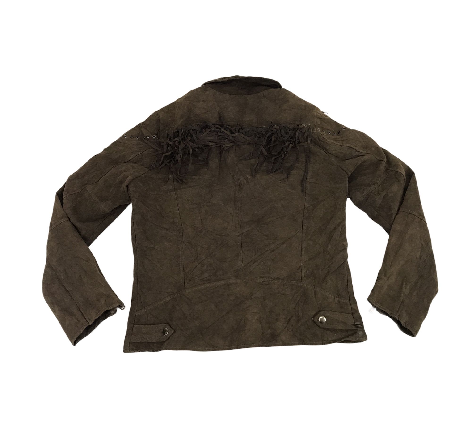 Zara Vintage Zara Outer Moda Tactical Jacket Punk Cowboy Rock Size M / US 6-8 / IT 42-44 - 14 Thumbnail