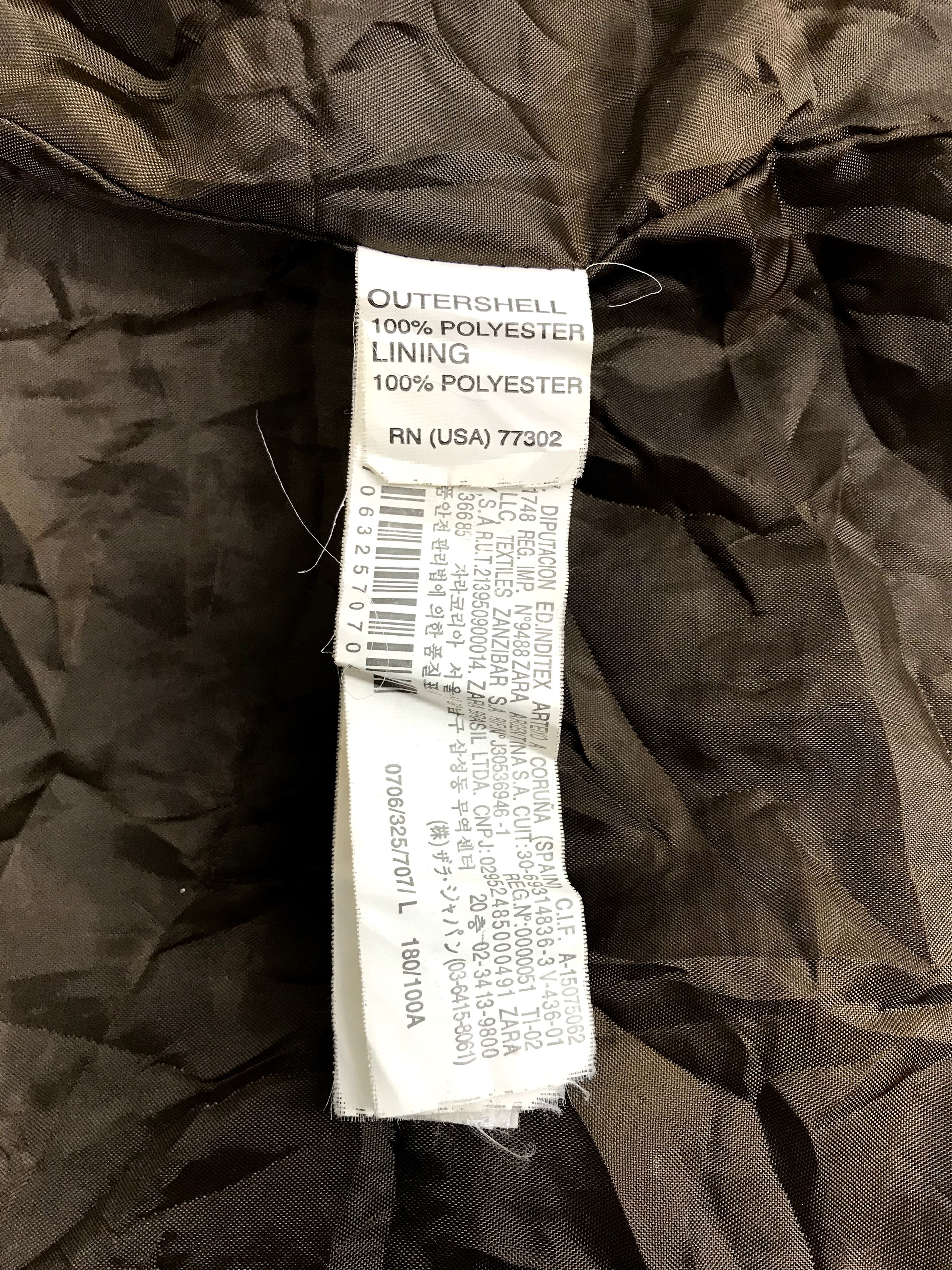 Zara Vintage Zara Outer Moda Tactical Jacket Punk Cowboy Rock Size M / US 6-8 / IT 42-44 - 6 Thumbnail