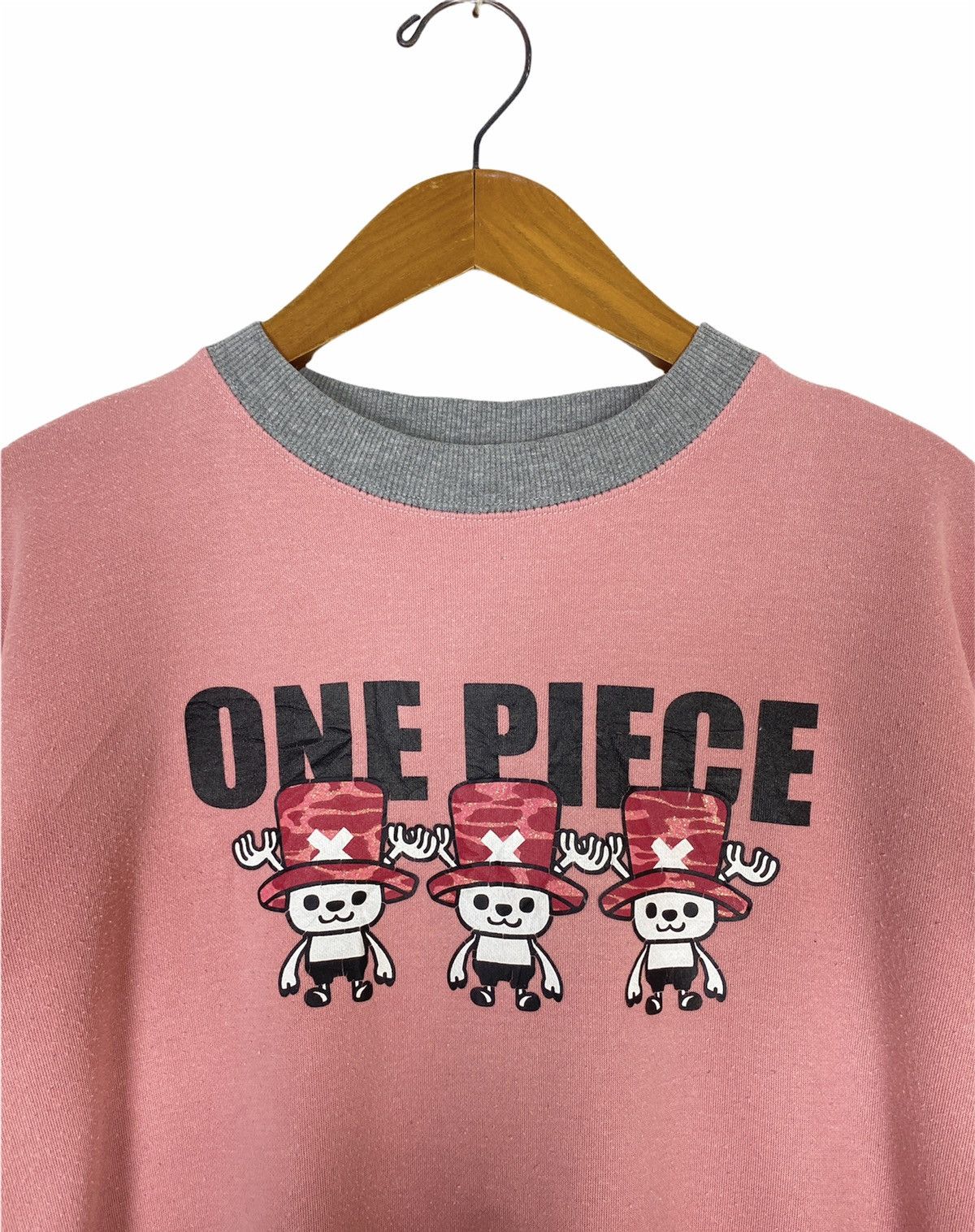 One Piece Rare‼️ One Piece Tony Chopper Sweatshirt (Women Size) Size ONE SIZE - 2 Thumbnail