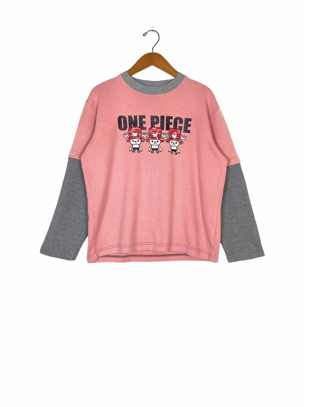 One Piece Rare‼️ One Piece Tony Chopper Sweatshirt (Women Size) Size ONE SIZE - 1 Thumbnail