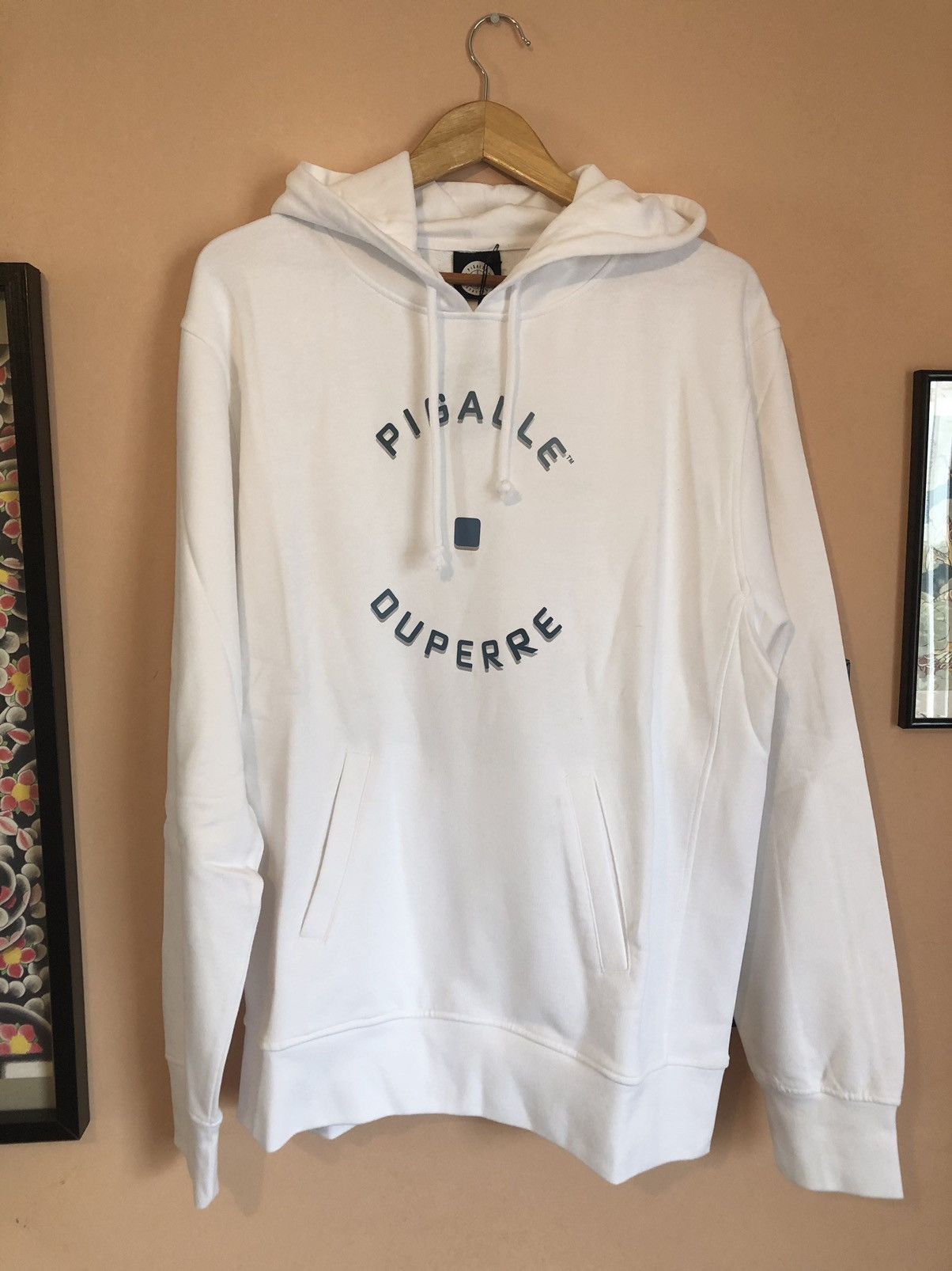 Pigalle Pigalle Paris Duperre Basket Court Souvenir Hoodie Size US XXL / EU 58 / 5 - 2 Thumbnail