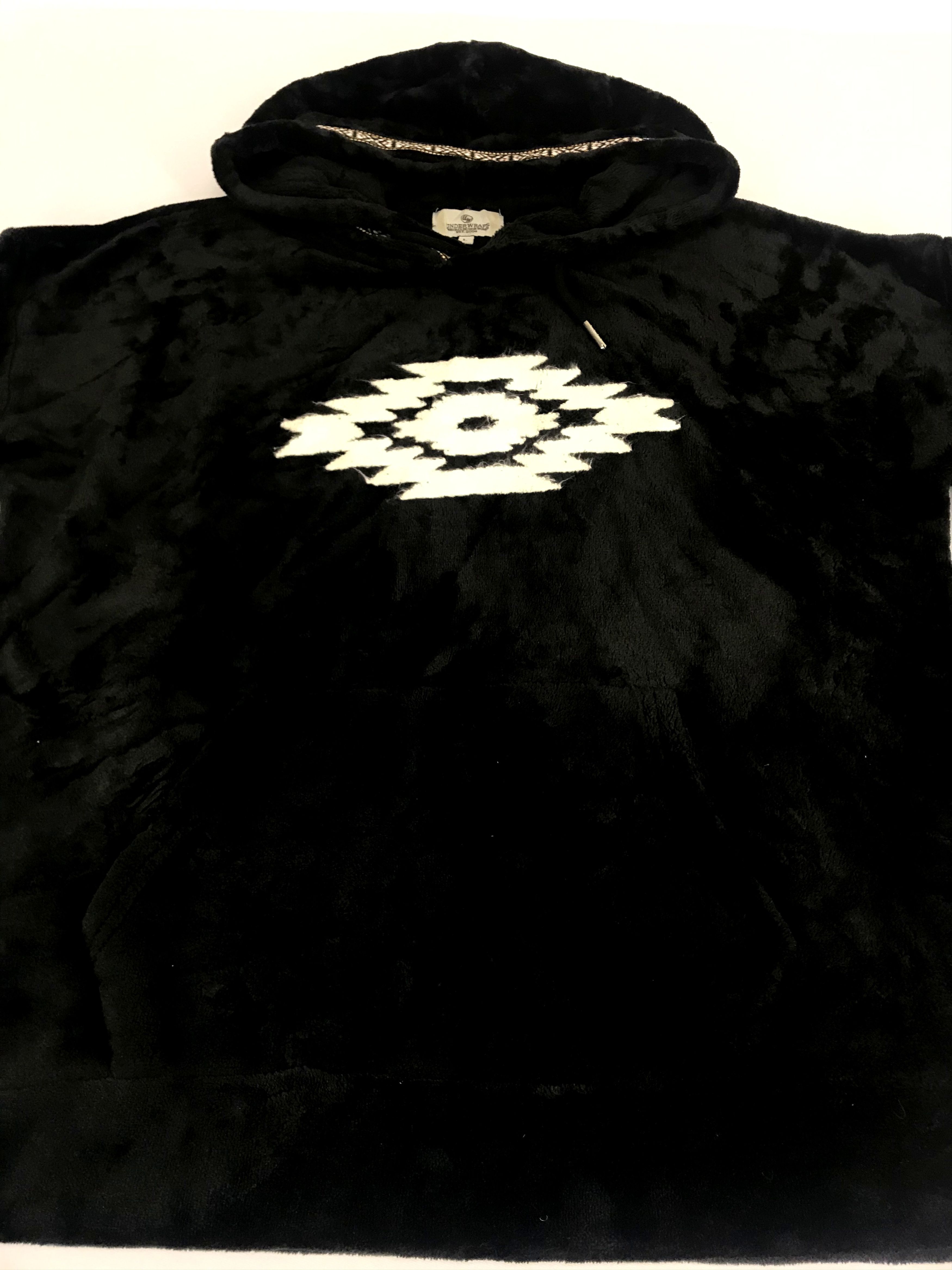 Japanese Brand Vintage Underwraps Original Design Work Suede Velvet Fleece Size US M / EU 48-50 / 2 - 2 Thumbnail