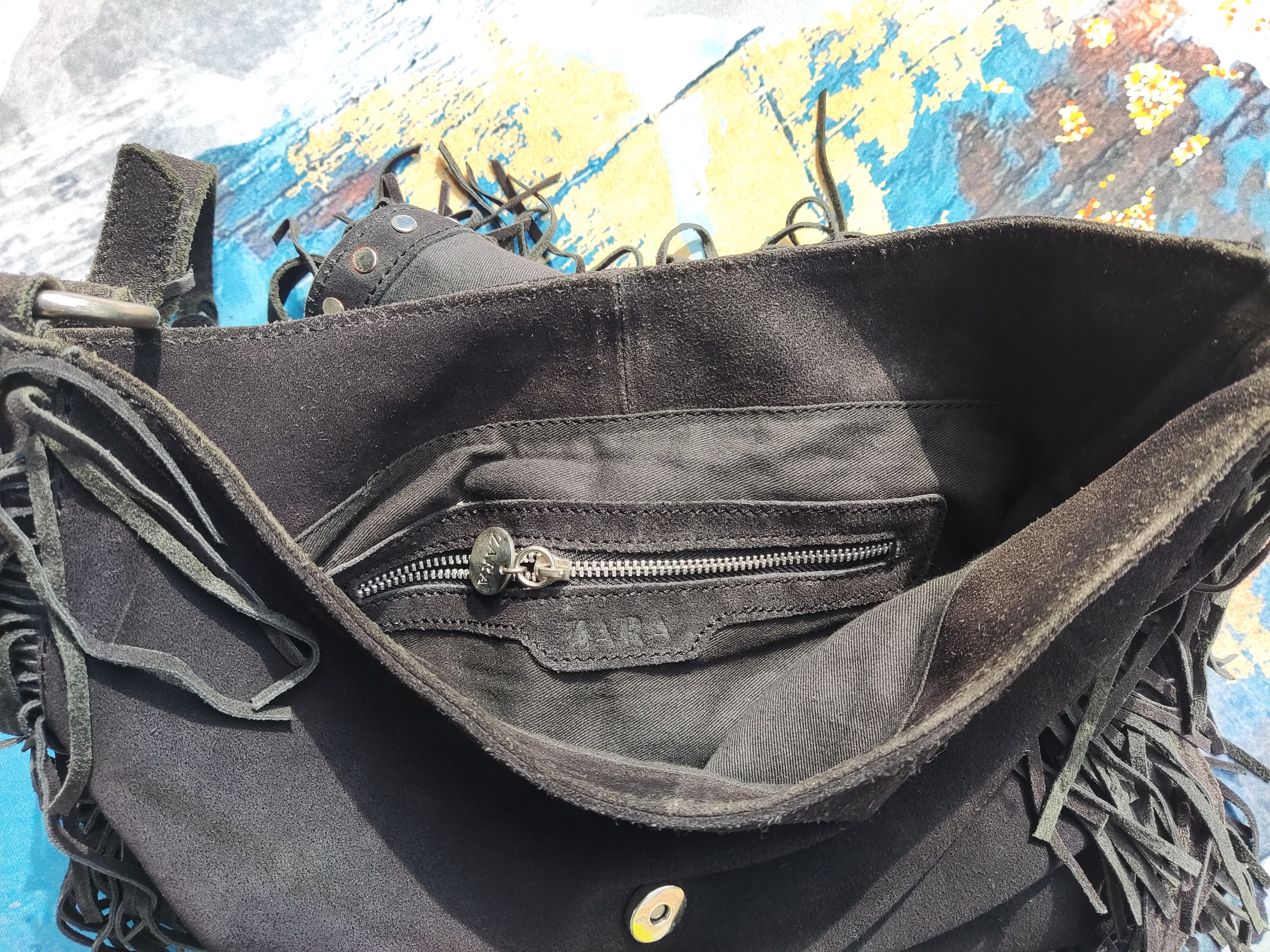 Hysteric Glamour × Zara Vintage Fringer Cowboy Style Leather Sling Bang Size ONE SIZE - 7 Thumbnail