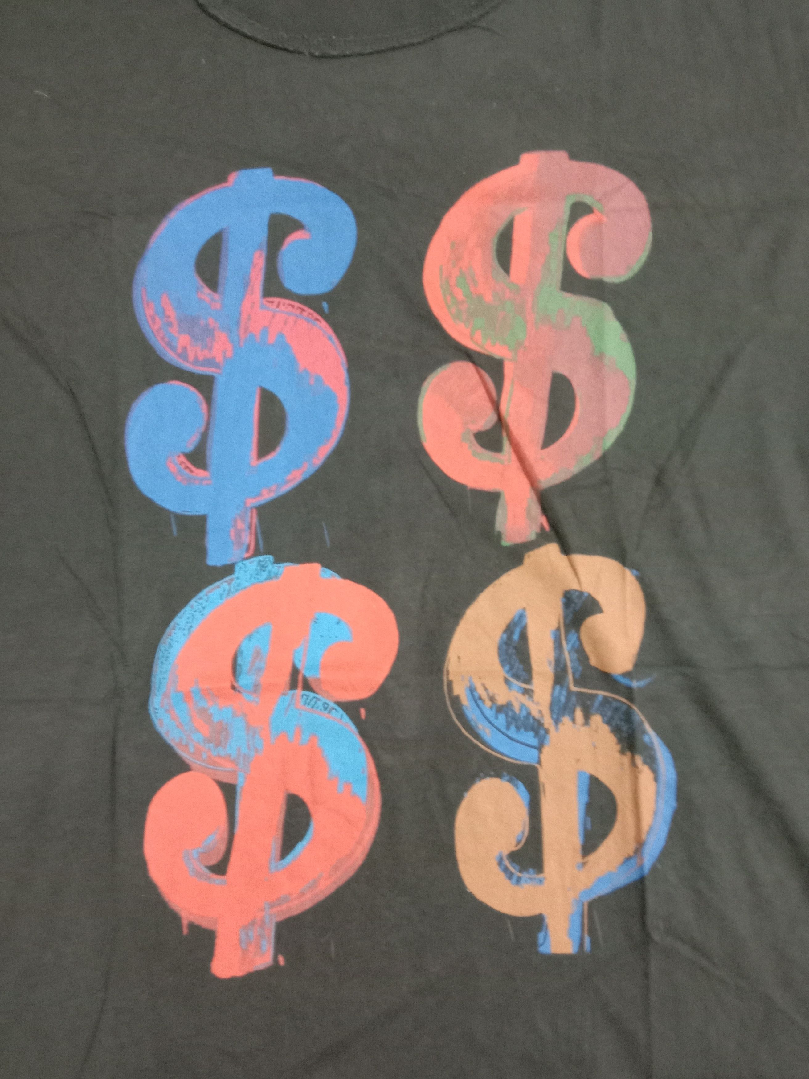 Andy Warhol Dollar Pop Art Tee