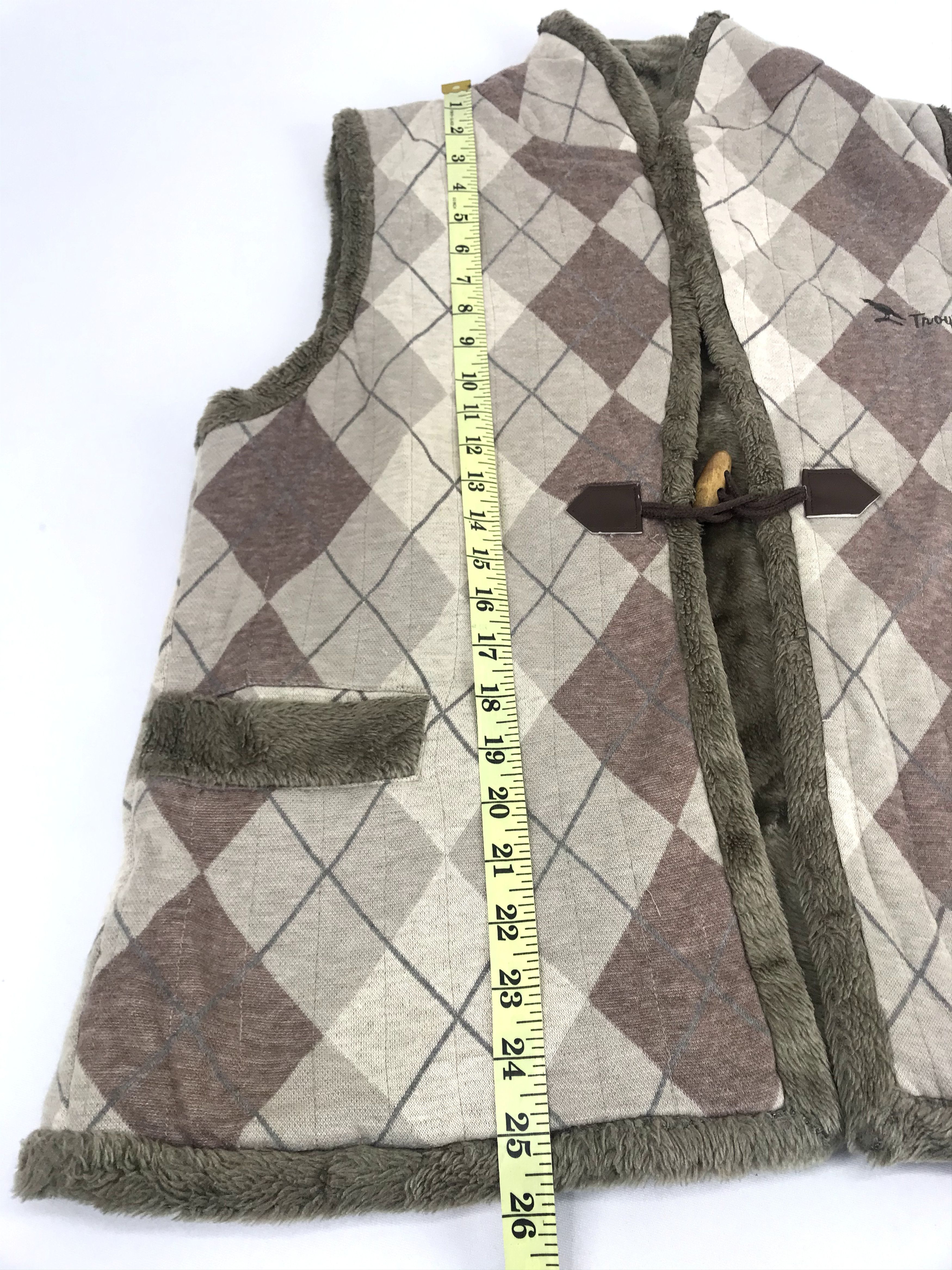 Designer Vintage Troy Bros Sherpa Vest Noragi Kimono Hanten Size US M / EU 48-50 / 2 - 9 Thumbnail