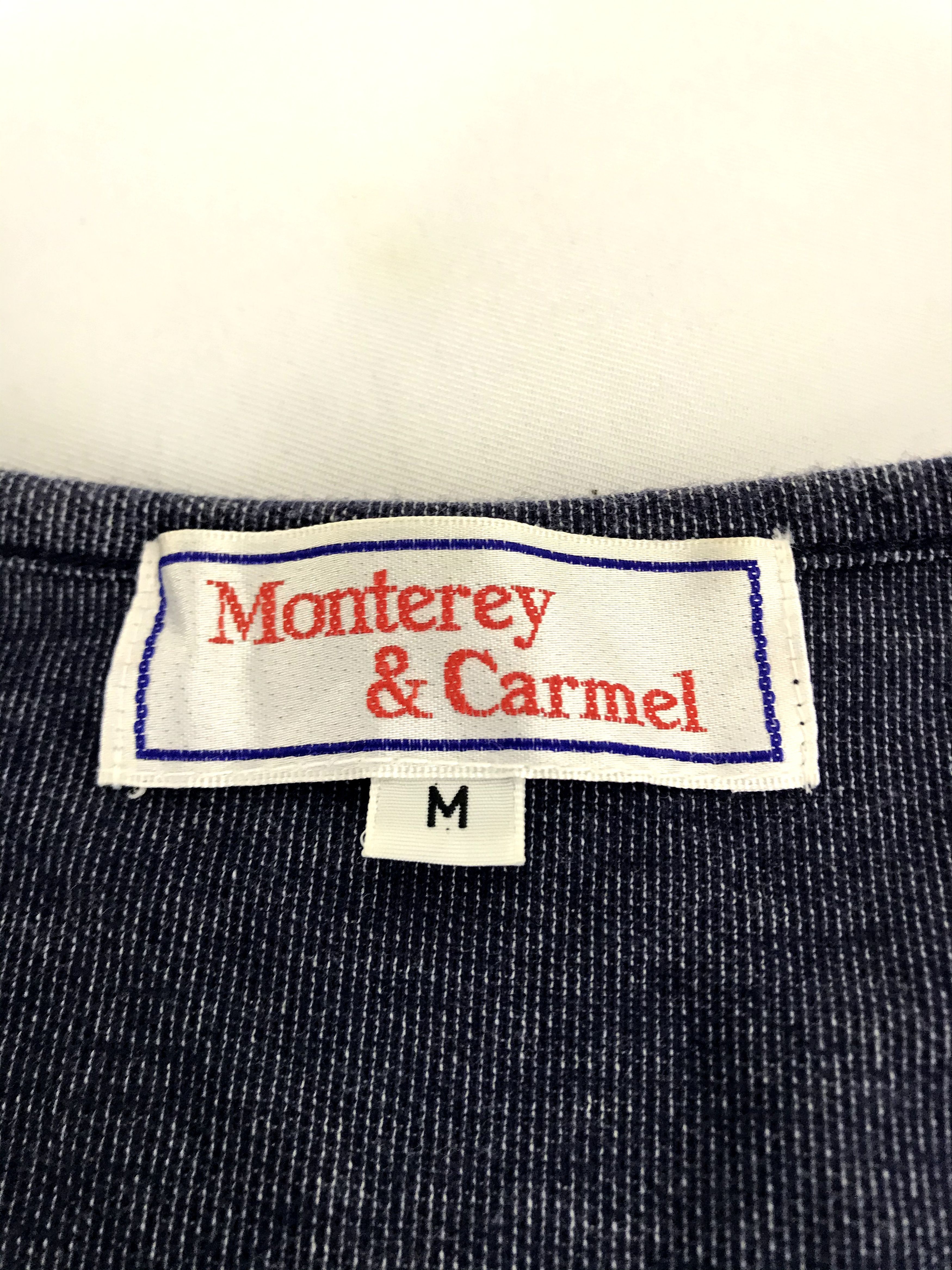 Vintage Morterey & Carmel Lazy Fellow Embroidery Vest Jacket Size US M / EU 48-50 / 2 - 6 Thumbnail