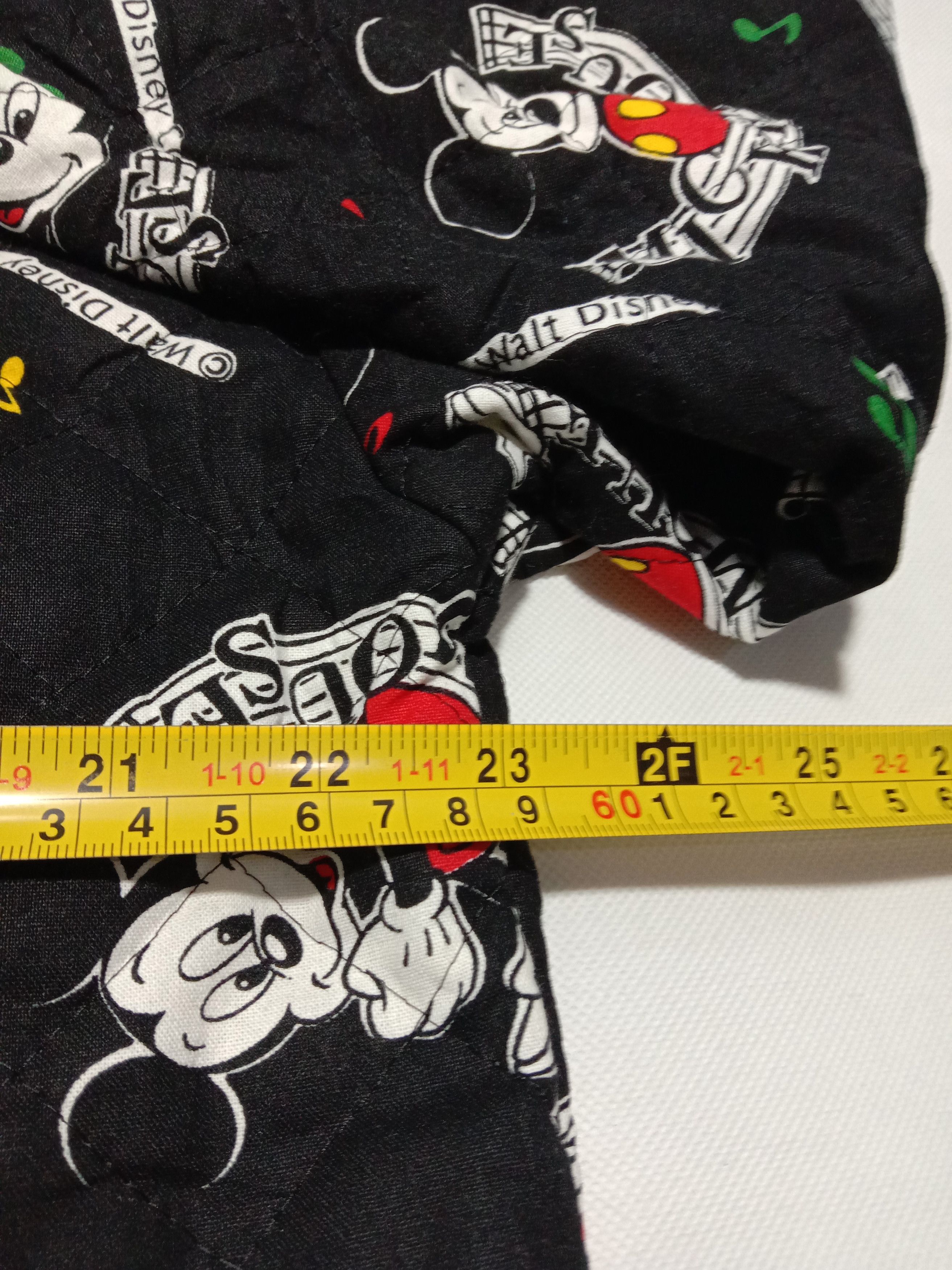 Cartoon Network Vintage Walt Disney Mickey Mouse Music Quilted Padded Jacket Size US L / EU 52-54 / 3 - 6 Thumbnail