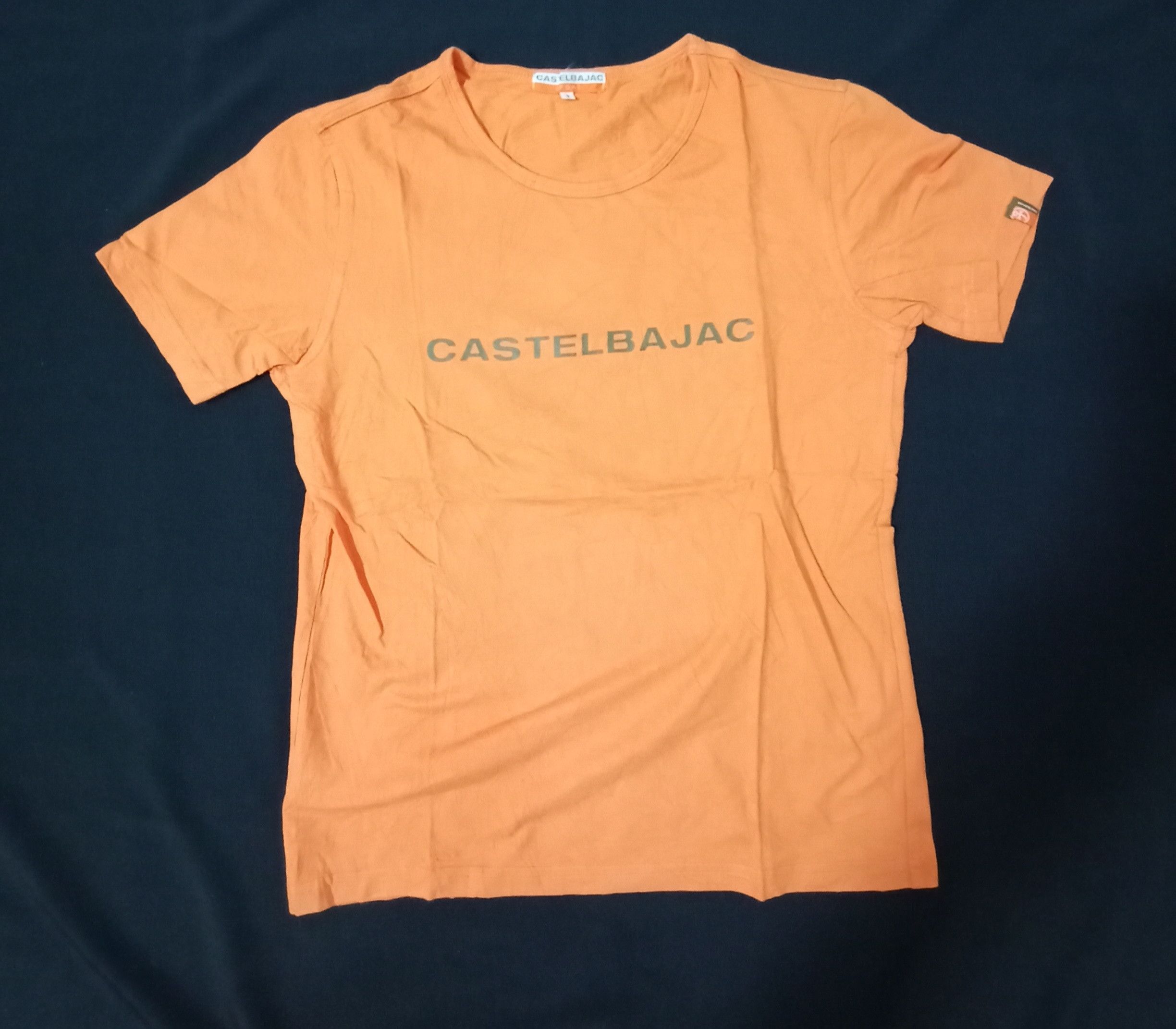 Jean Charles De Castelbajac Jean Charles De Castelbajac Orange Short Sleeve Shirt Size S / US 4 / IT 40 - 1 Thumbnail