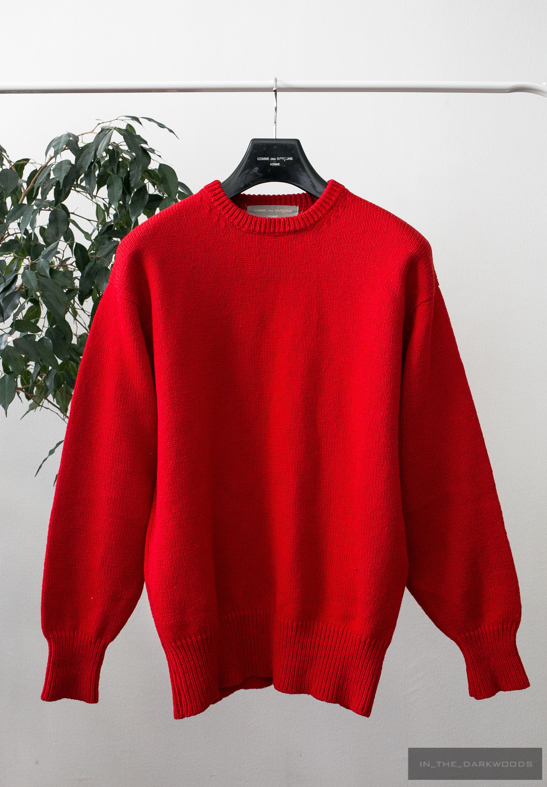 Comme des Garcons Homme 1993AW wool sweater Size US M / EU 48-50 / 2 - 1 Thumbnail