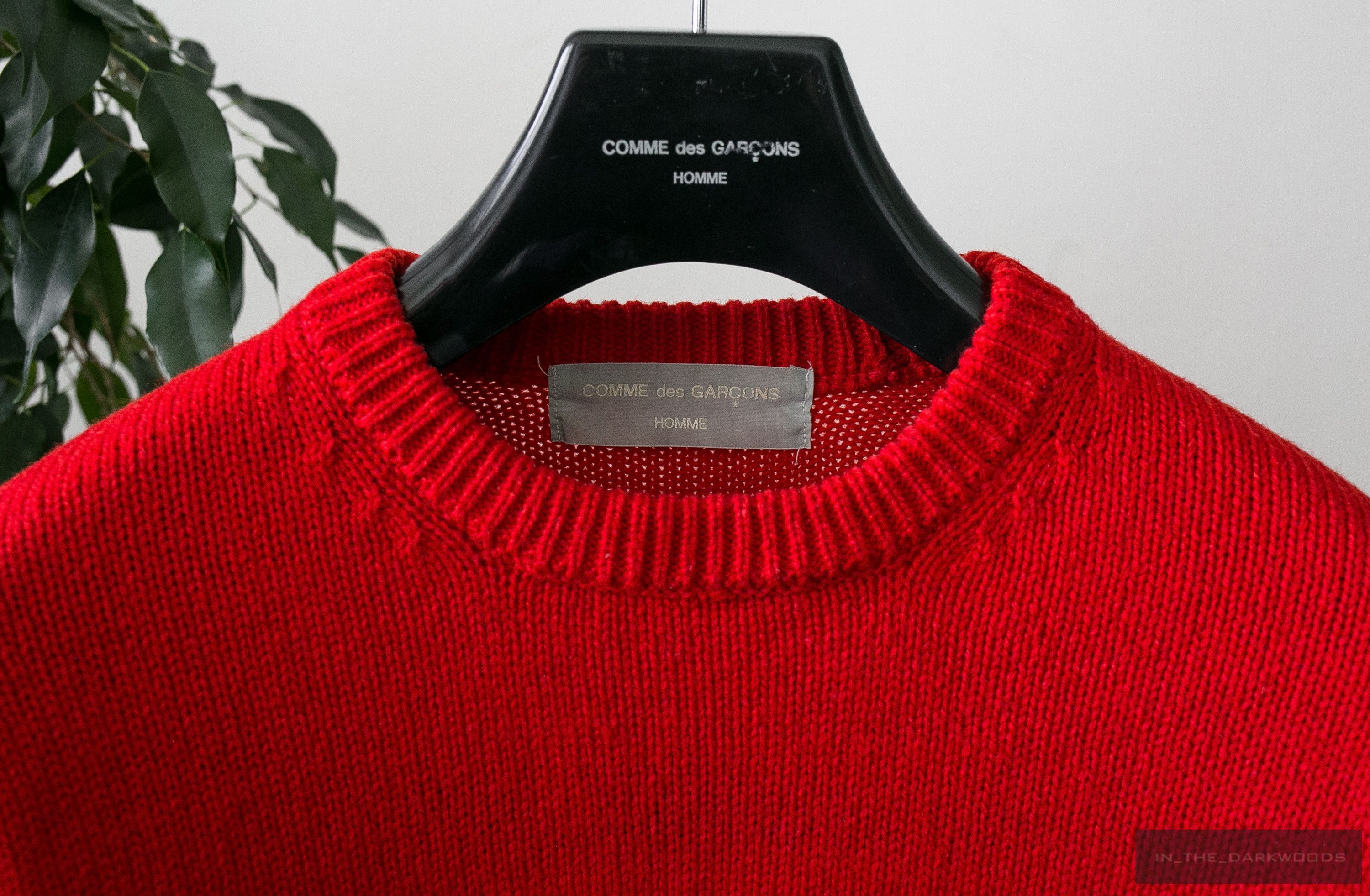Comme des Garcons Homme 1993AW wool sweater Size US M / EU 48-50 / 2 - 5 Thumbnail