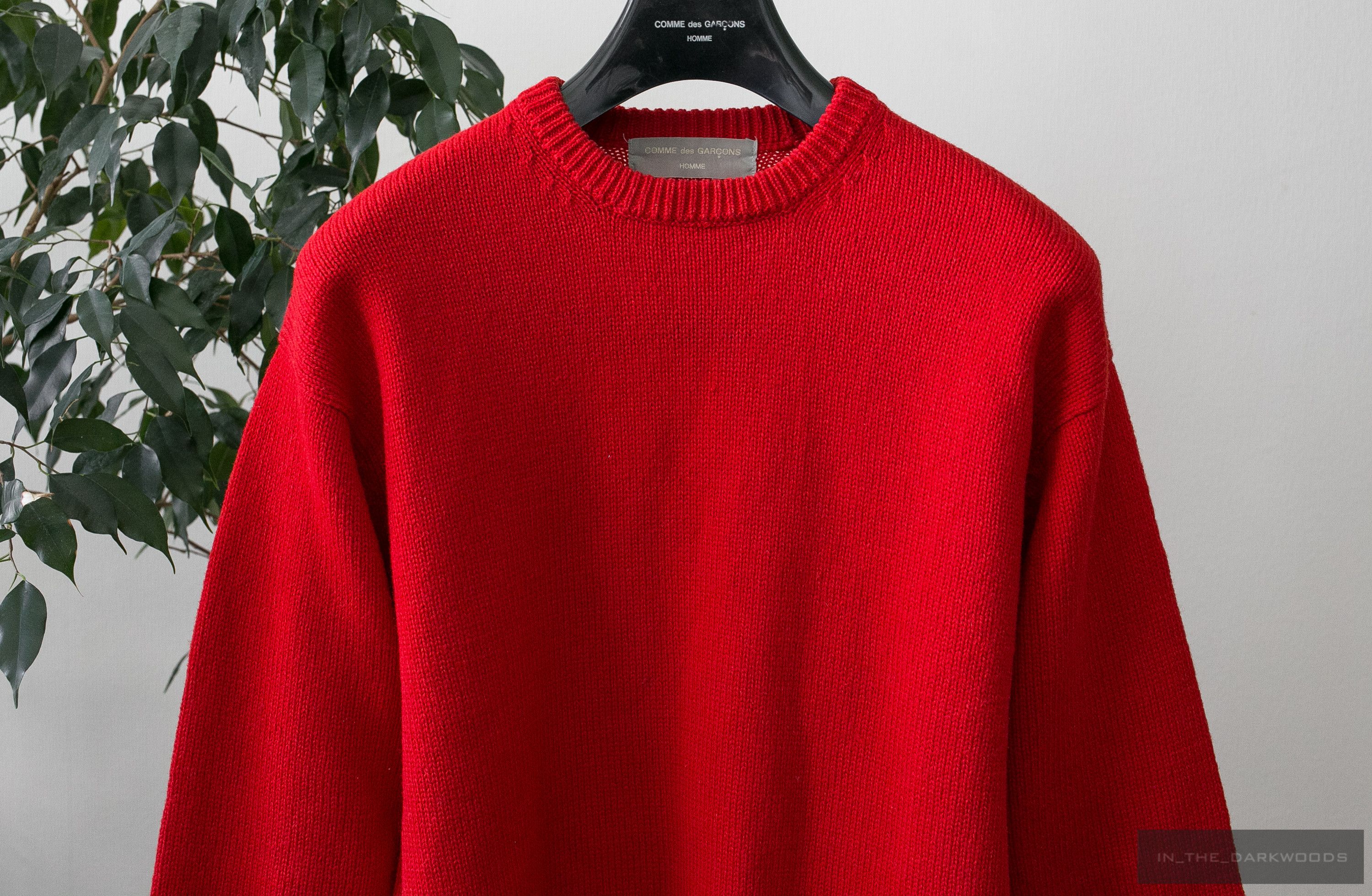 Comme des Garcons Homme 1993AW wool sweater Size US M / EU 48-50 / 2 - 3 Thumbnail