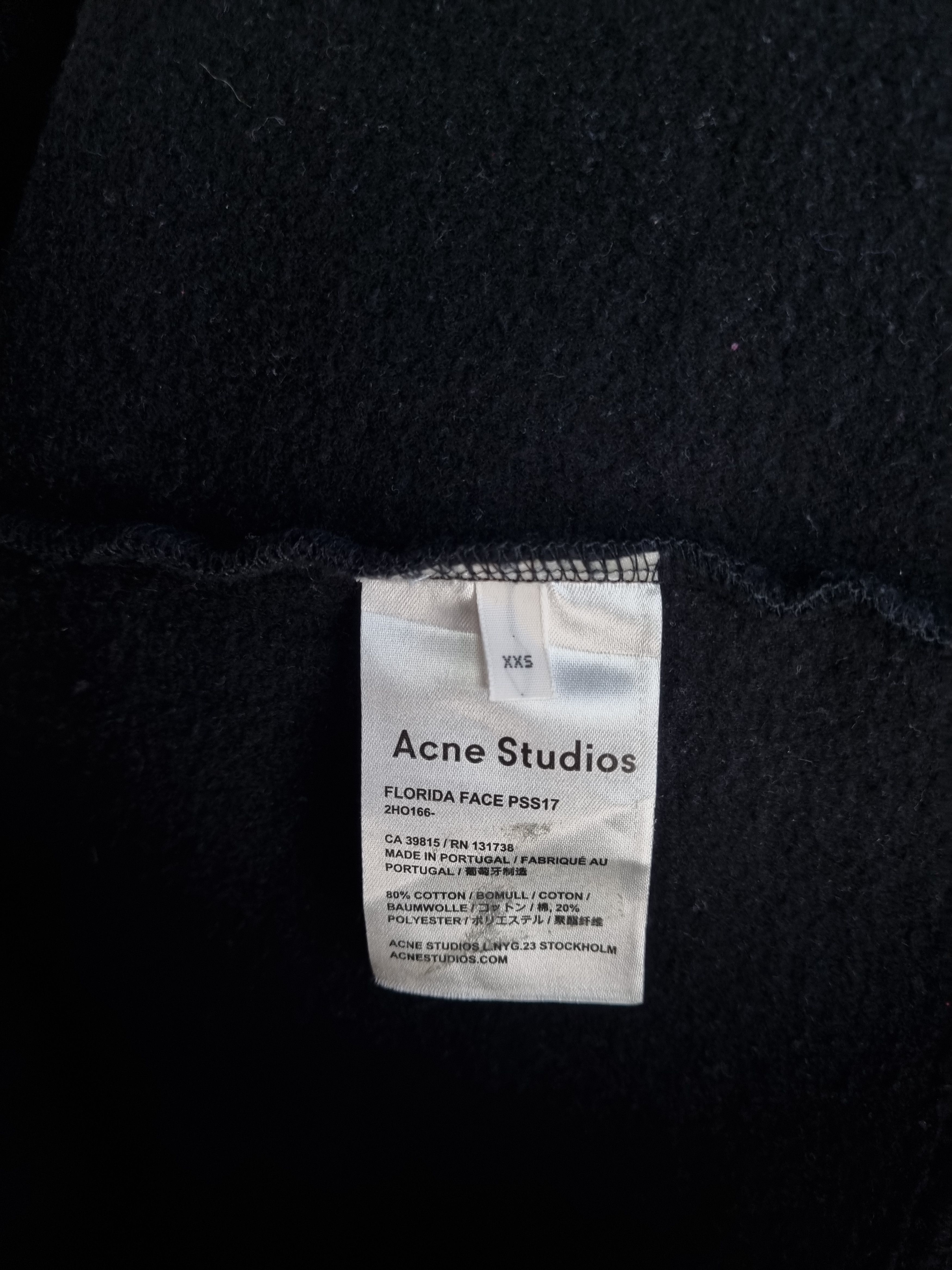 Acne Studios Rare SS17 Acne Studios Face Hoodie Size US L / EU 52-54 / 3 - 9 Thumbnail
