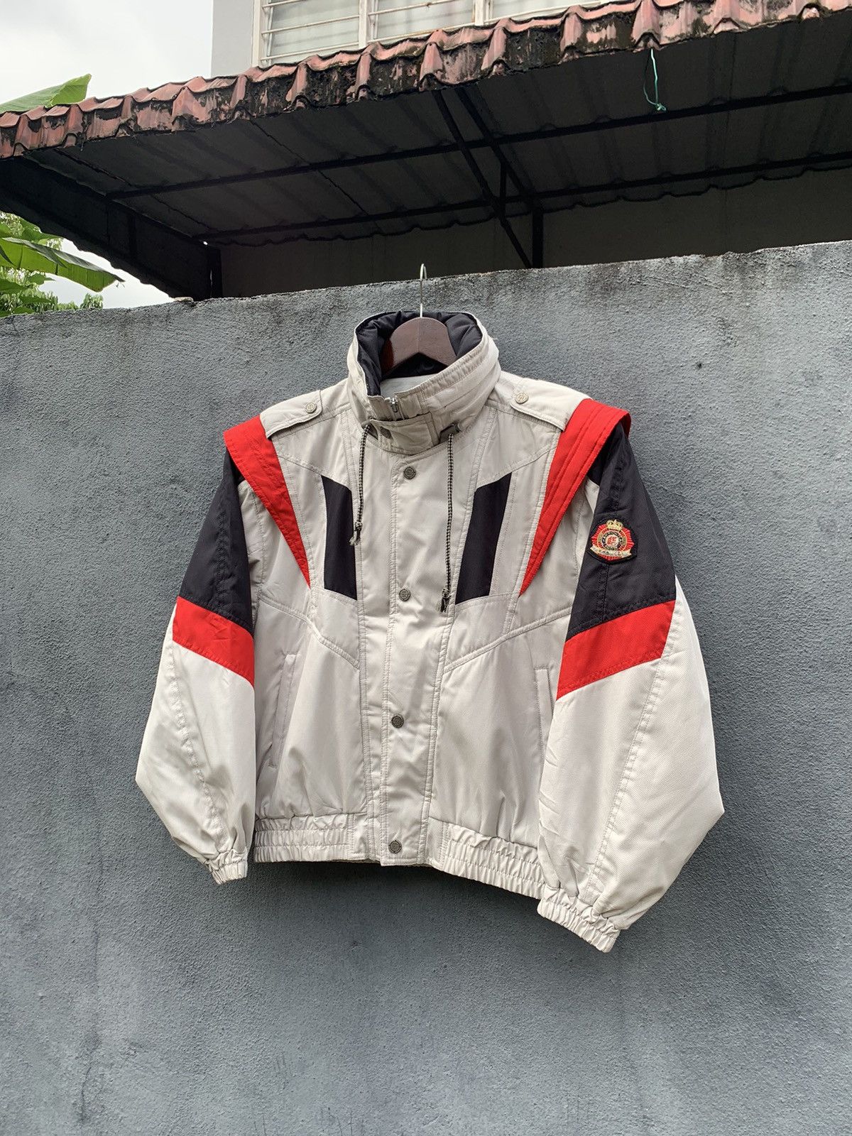 Japanese Brand 👹VINTAGE CHAMPION TEAM SKI BOMBER JACKET Size US S / EU 44-46 / 1 - 1 Thumbnail