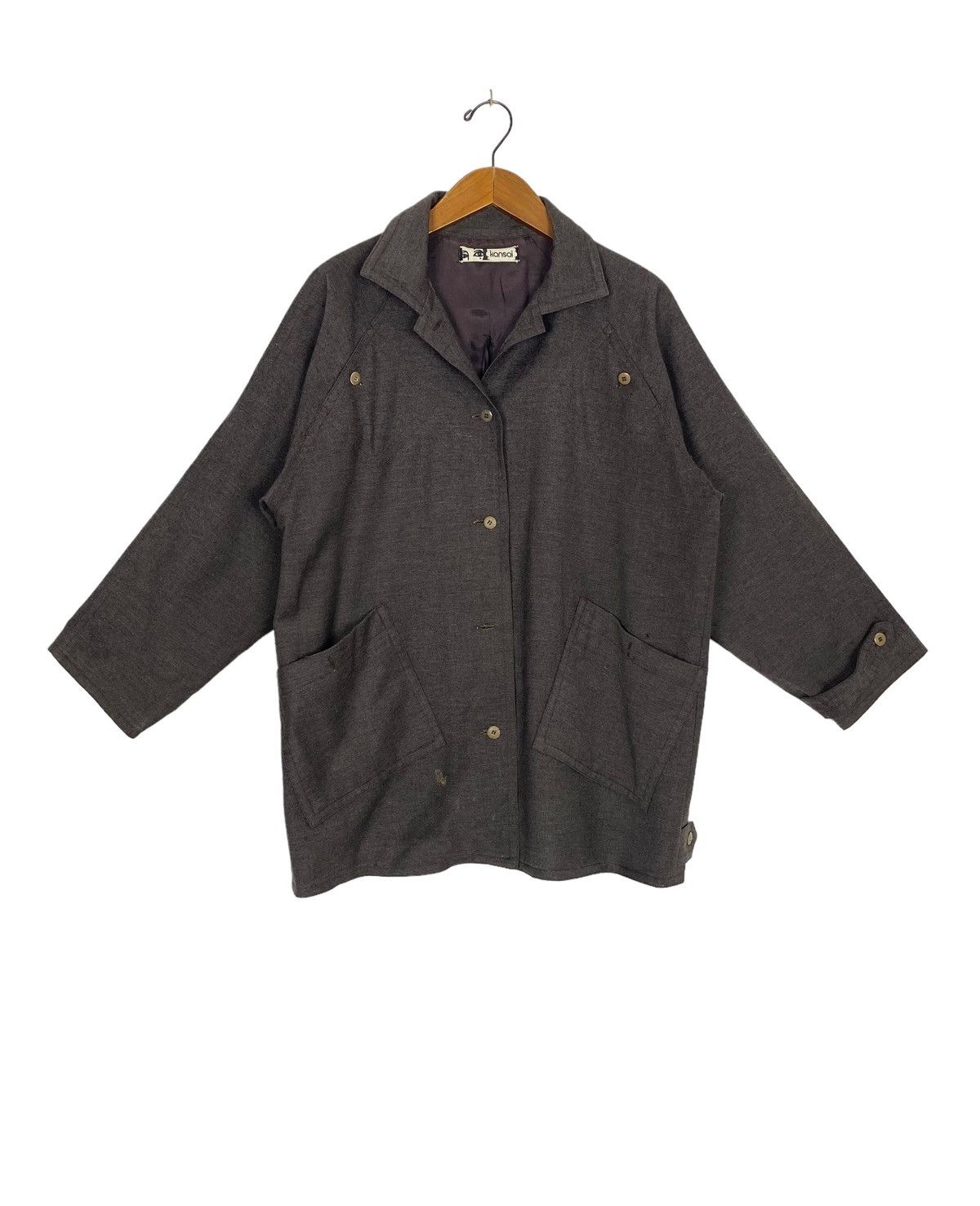 Kansai Yamamoto Rare‼️ Vintage DISTRESSED Kansai Yamamoto Jacket Size XL / US 12-14 / IT 48-50 - 1 Thumbnail