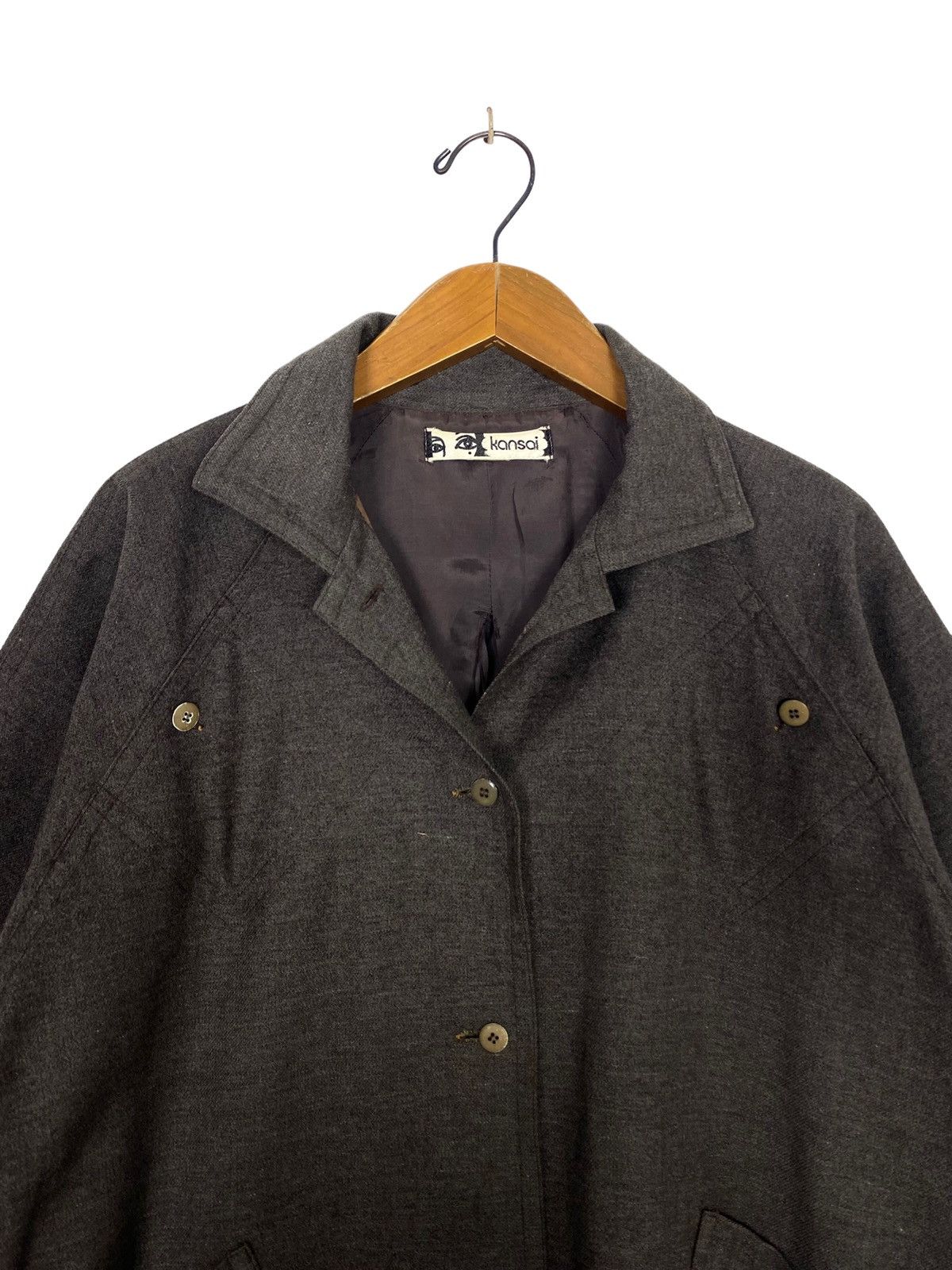 Kansai Yamamoto Rare‼️ Vintage DISTRESSED Kansai Yamamoto Jacket Size XL / US 12-14 / IT 48-50 - 2 Thumbnail