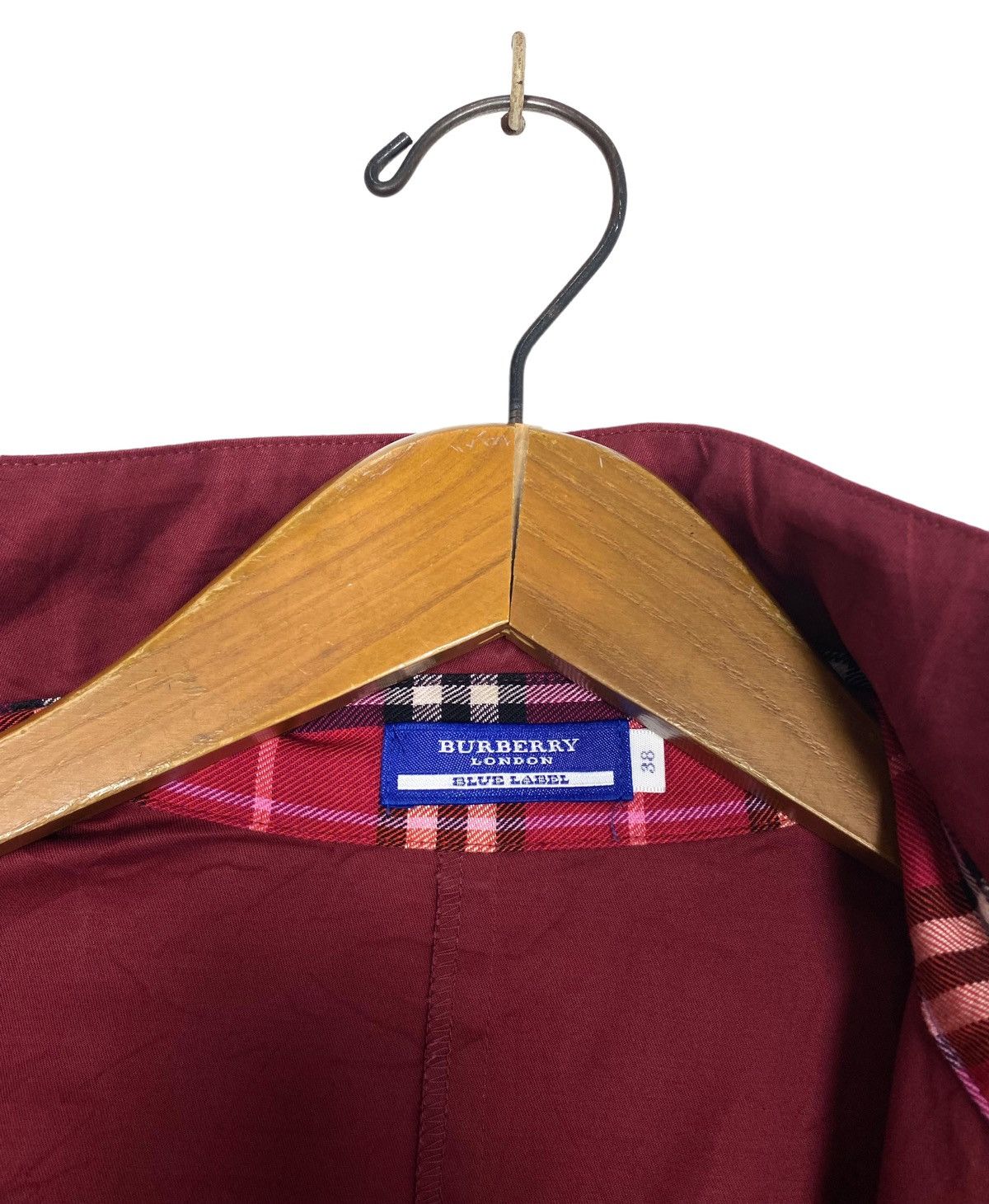 Burberry Burberry Blue Label Snap Button Jacket Embroidery Small Logo Size S / US 4 / IT 40 - 6 Thumbnail