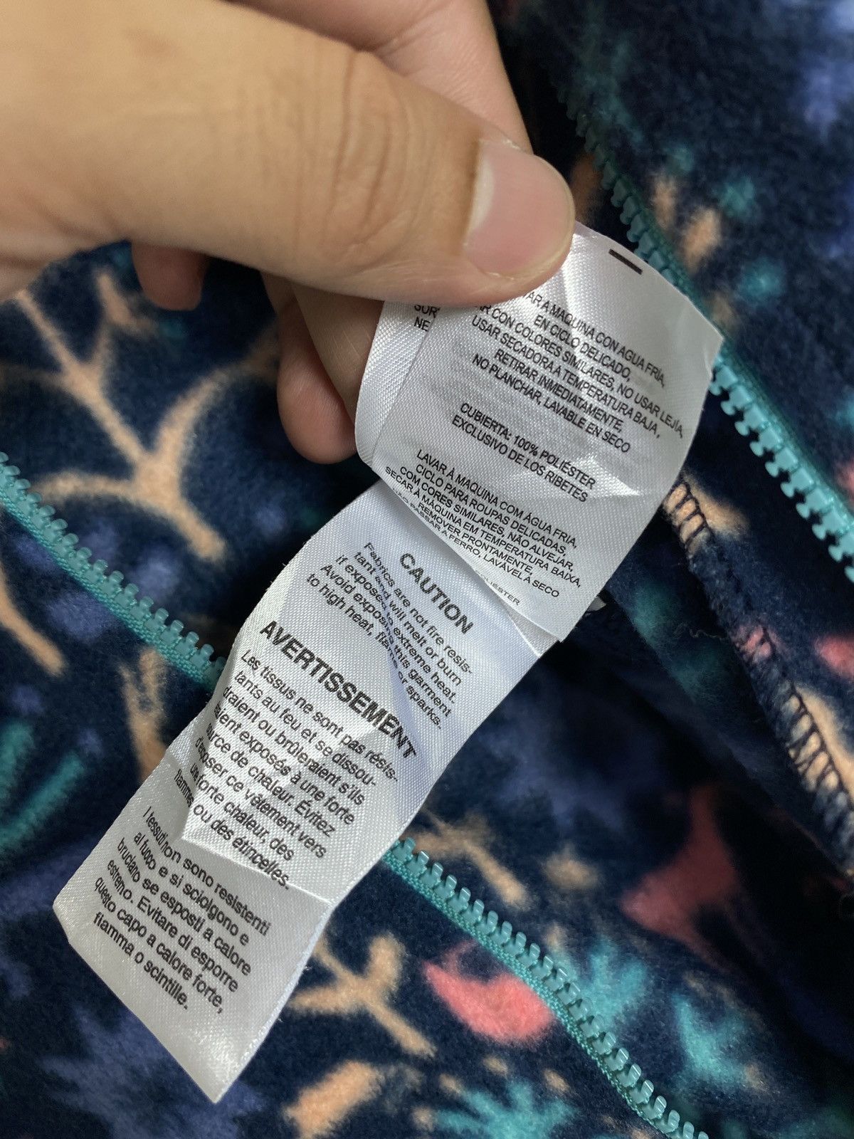 Columbia Rare‼️ Columbia Overprint Fleece Baby Suit Size US XXS / EU 40 - 6 Thumbnail
