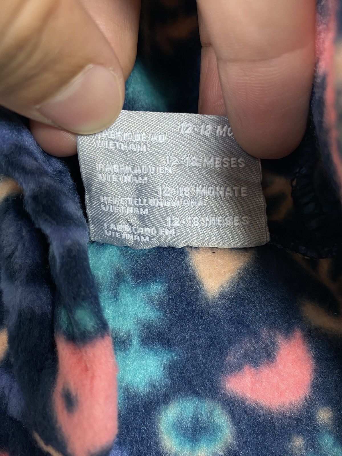 Columbia Rare‼️ Columbia Overprint Fleece Baby Suit Size US XXS / EU 40 - 4 Thumbnail