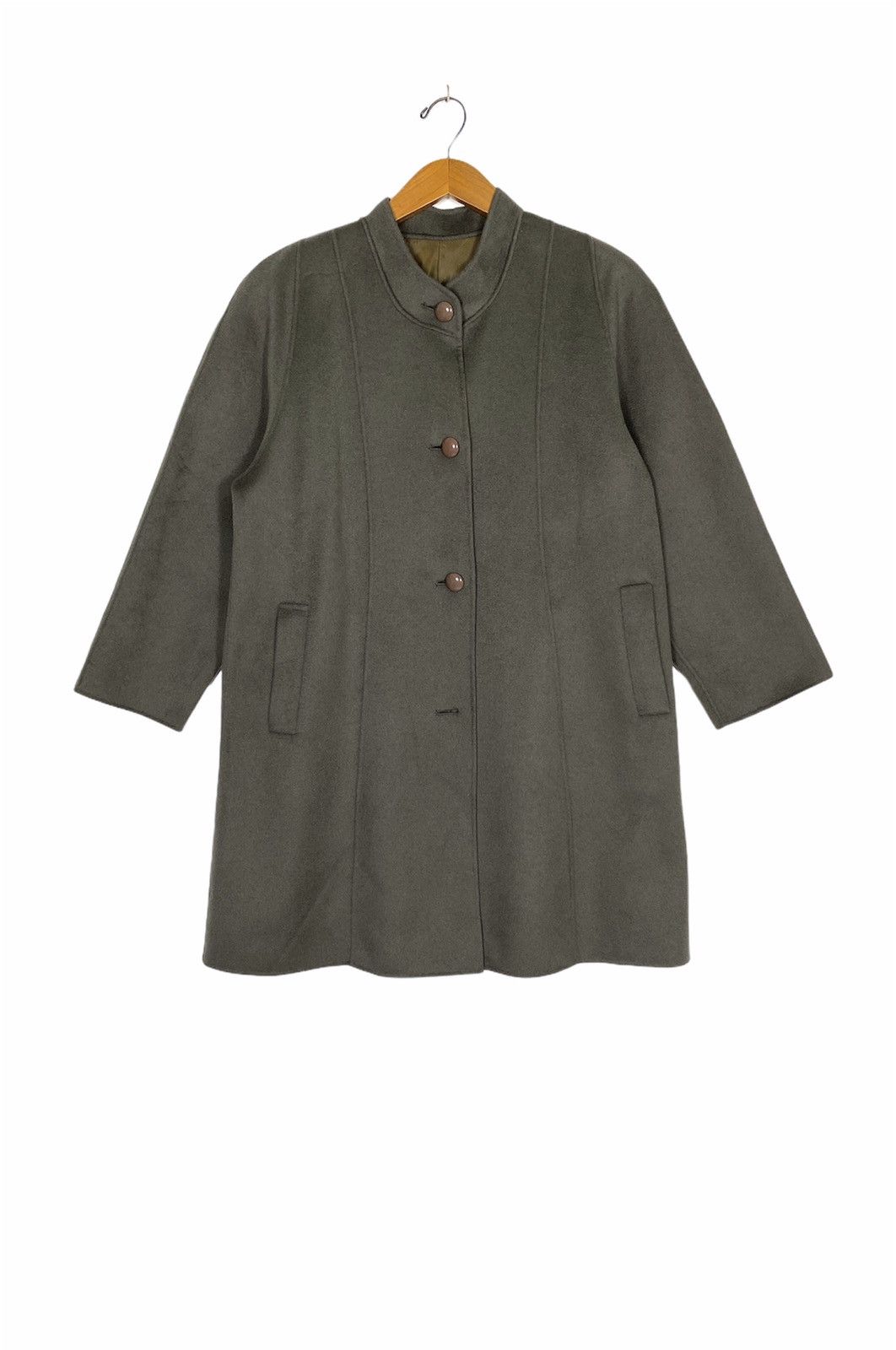 Vintage Rare‼️Peony Handmade Cashmere Collection Coat Made in Italy Size US M / EU 48-50 / 2 - 2 Thumbnail