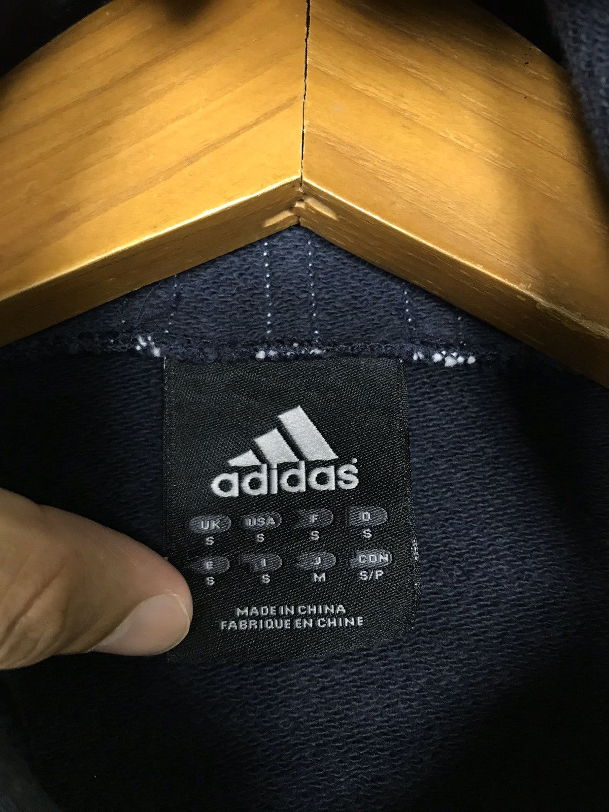 Adidas Rare‼️Adidas Hoodie Small Logo Small Size Size US S / EU 44-46 / 1 - 3 Thumbnail