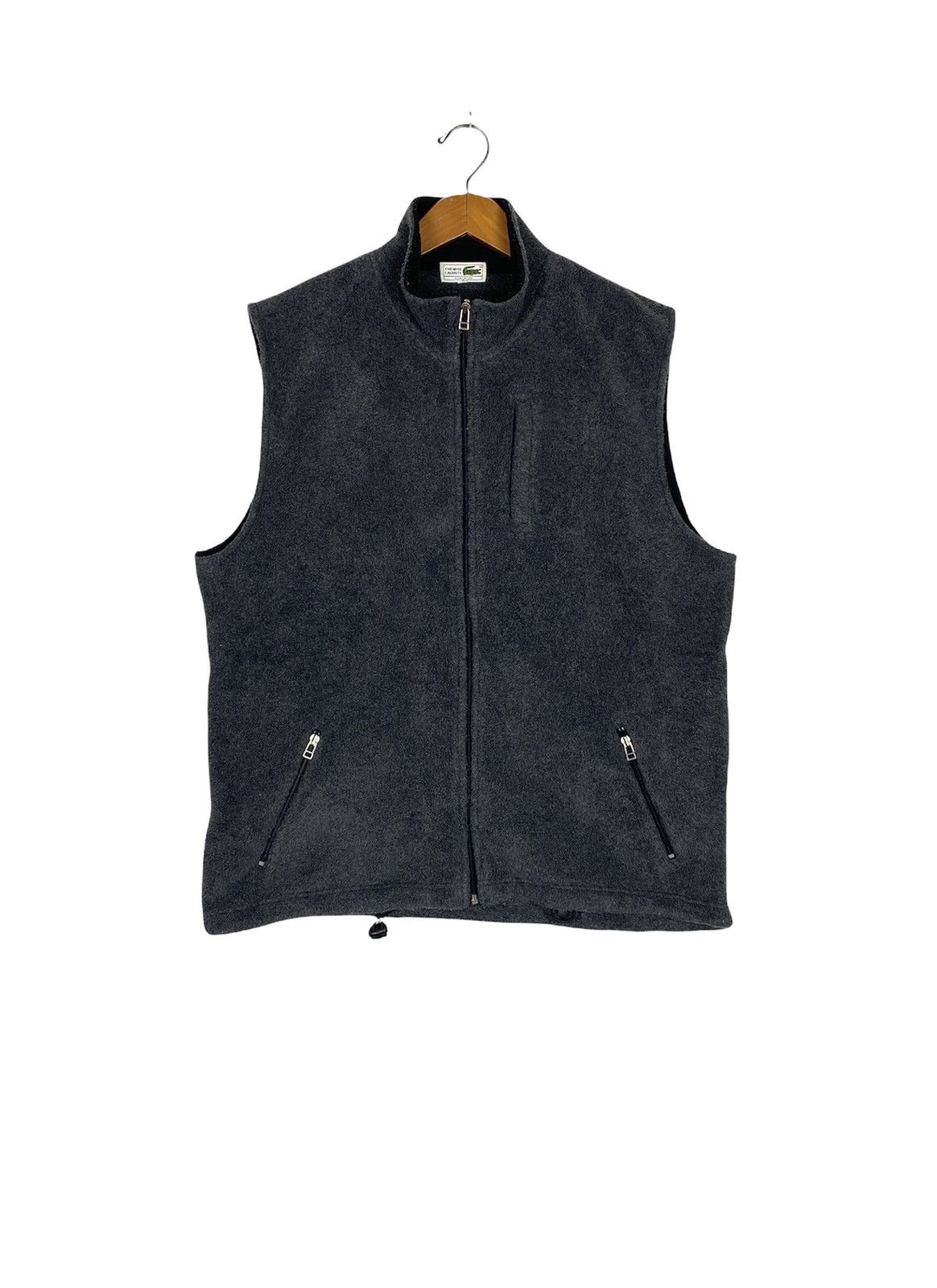 Lacoste Rare‼️ Lacoste Vest Fleece Large Size Made in Japan Size US L / EU 52-54 / 3 - 1 Thumbnail