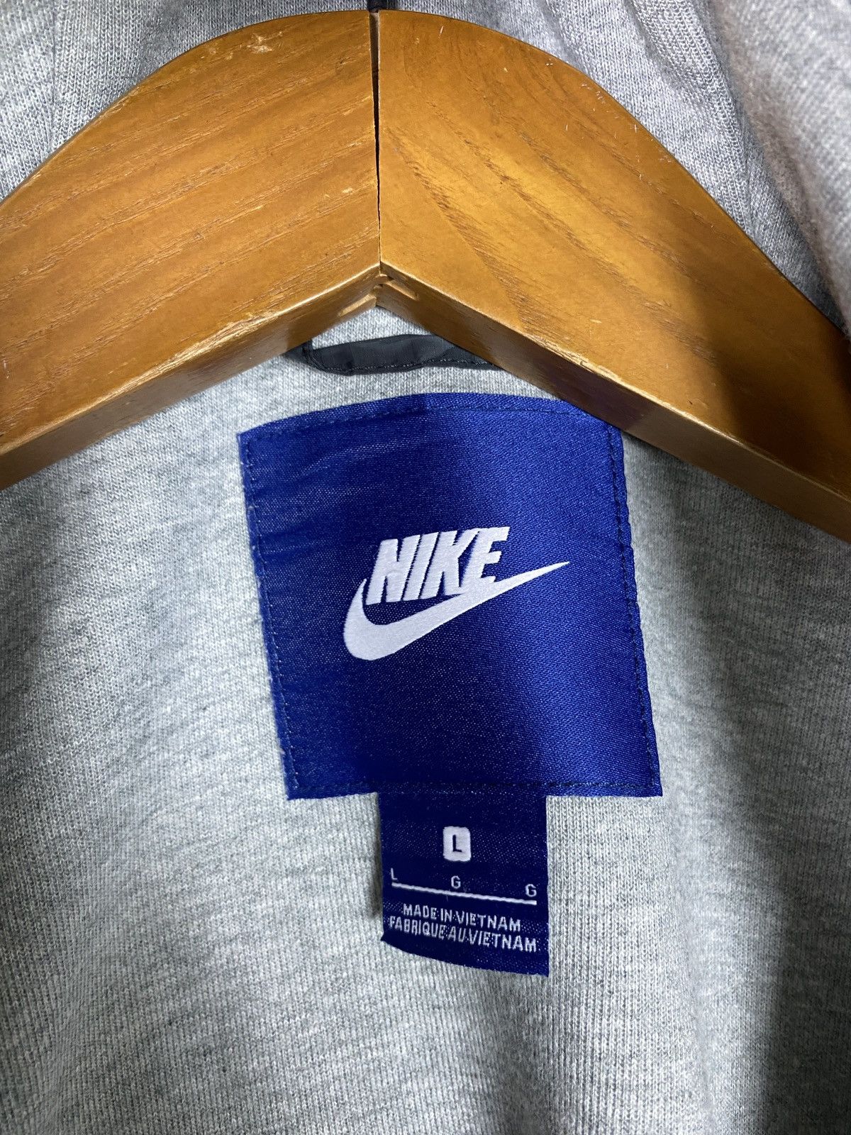 Nike Rare‼️ Nike Padded Hooded Jacket Small Logo Size US L / EU 52-54 / 3 - 6 Thumbnail