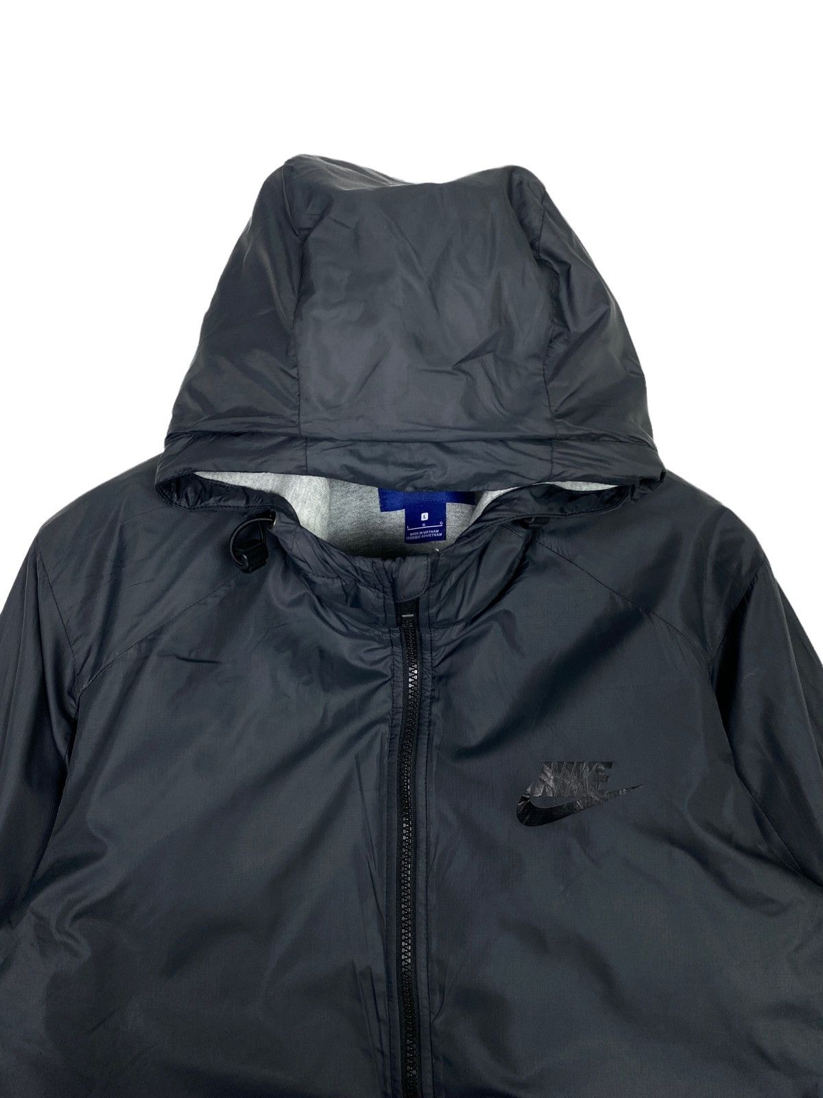Nike Rare‼️ Nike Padded Hooded Jacket Small Logo Size US L / EU 52-54 / 3 - 3 Thumbnail