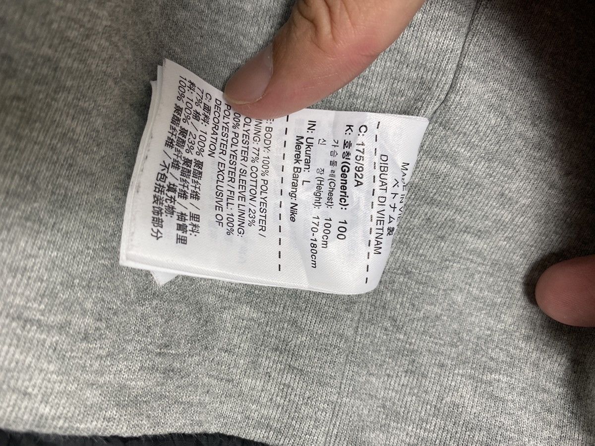 Nike Rare‼️ Nike Padded Hooded Jacket Small Logo Size US L / EU 52-54 / 3 - 7 Thumbnail