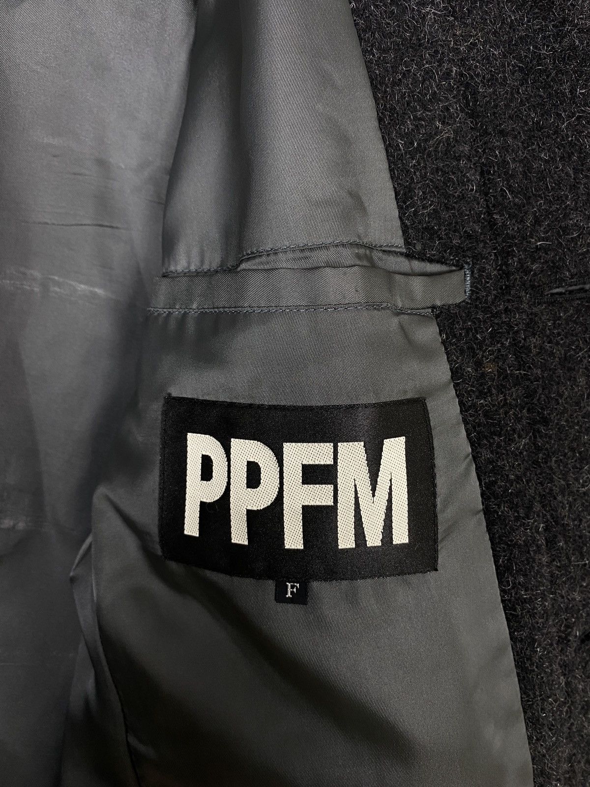 PPFM Rare‼️Ppfm Long Wool Jacket Medium Size Made in Japan Size US M / EU 48-50 / 2 - 4 Thumbnail