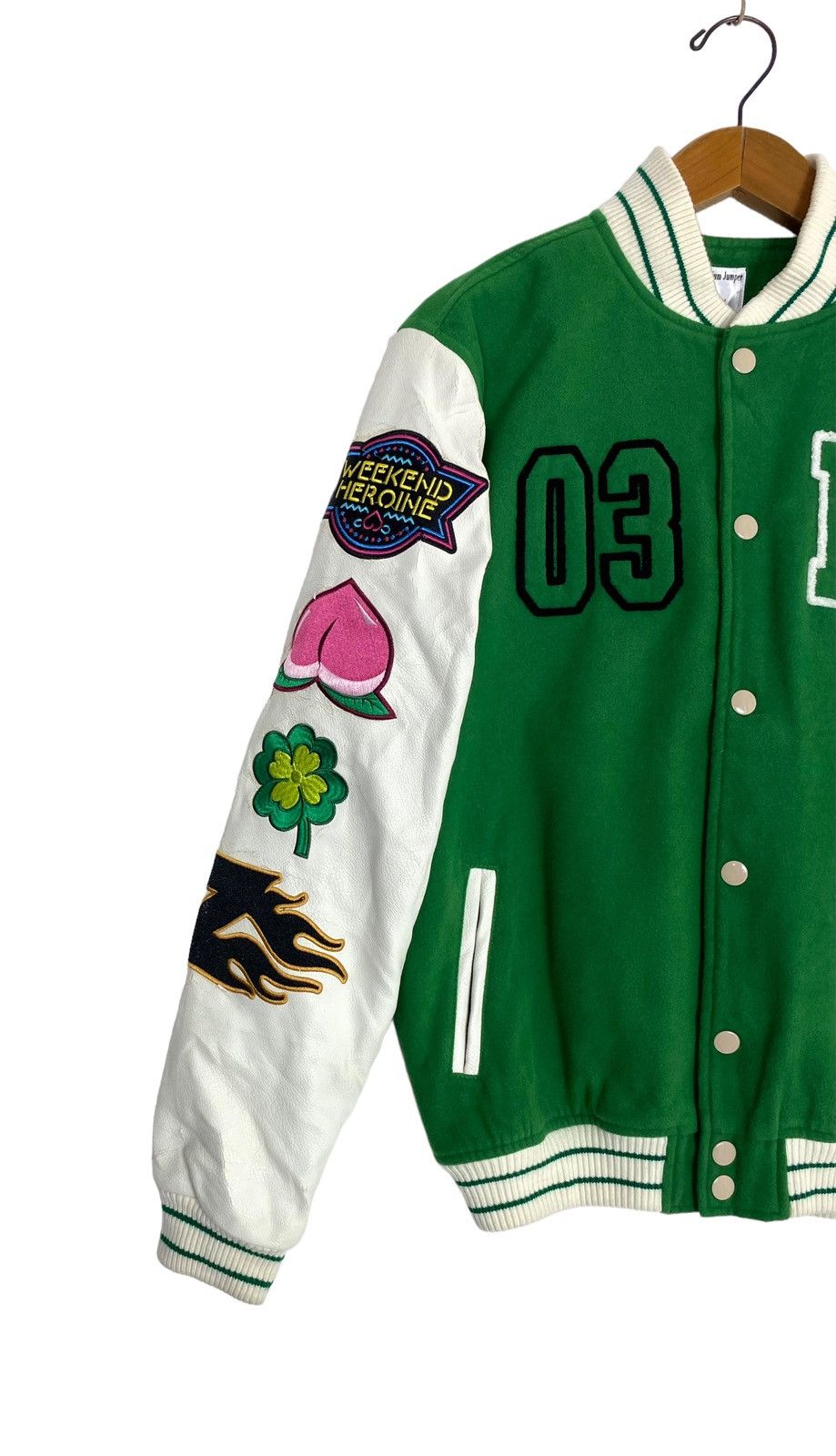 Japanese Brand Rare‼️ Mcz Multilogo Wool Varsity Jacket Size US M / EU 48-50 / 2 - 3 Thumbnail