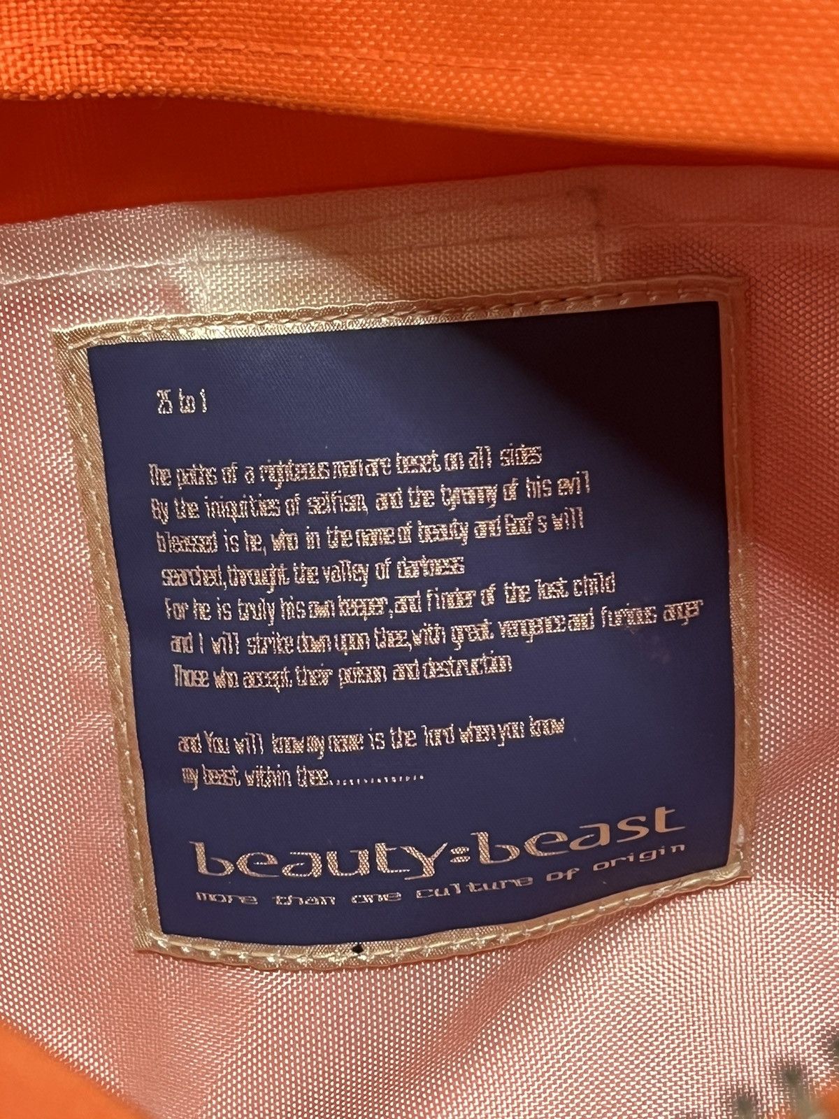 Beauty Beast 1999 Beauty:Beast Cargo Backpack Size ONE SIZE - 7 Thumbnail