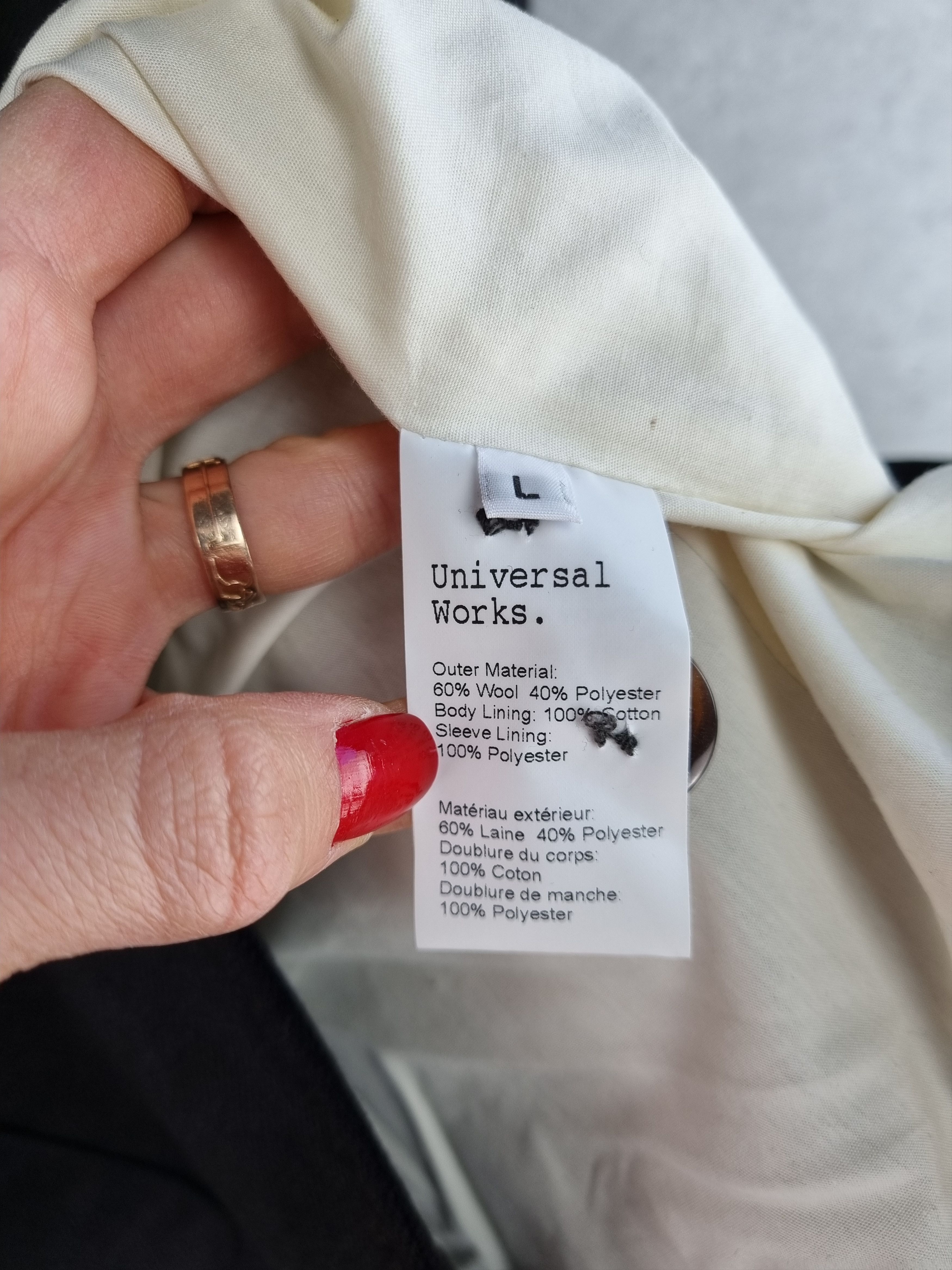 Seditionaries × Universal Works Universal Works Blazer light jacket Size US L / EU 52-54 / 3 - 11 Thumbnail