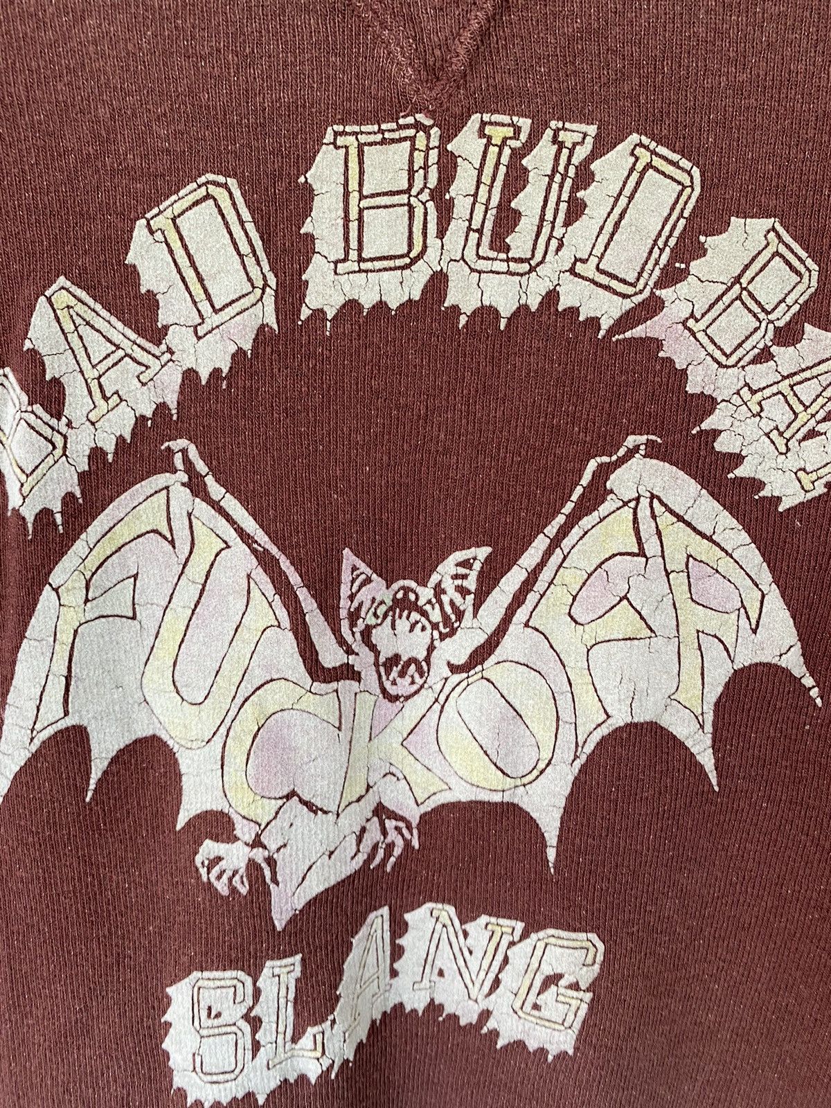 20471120 × Beauty Beast × Japanese Brand 90s RNA DNA FUCK OFF bad Bud bat 3/4 sleeve Size US S / EU 44-46 / 1 - 4 Thumbnail