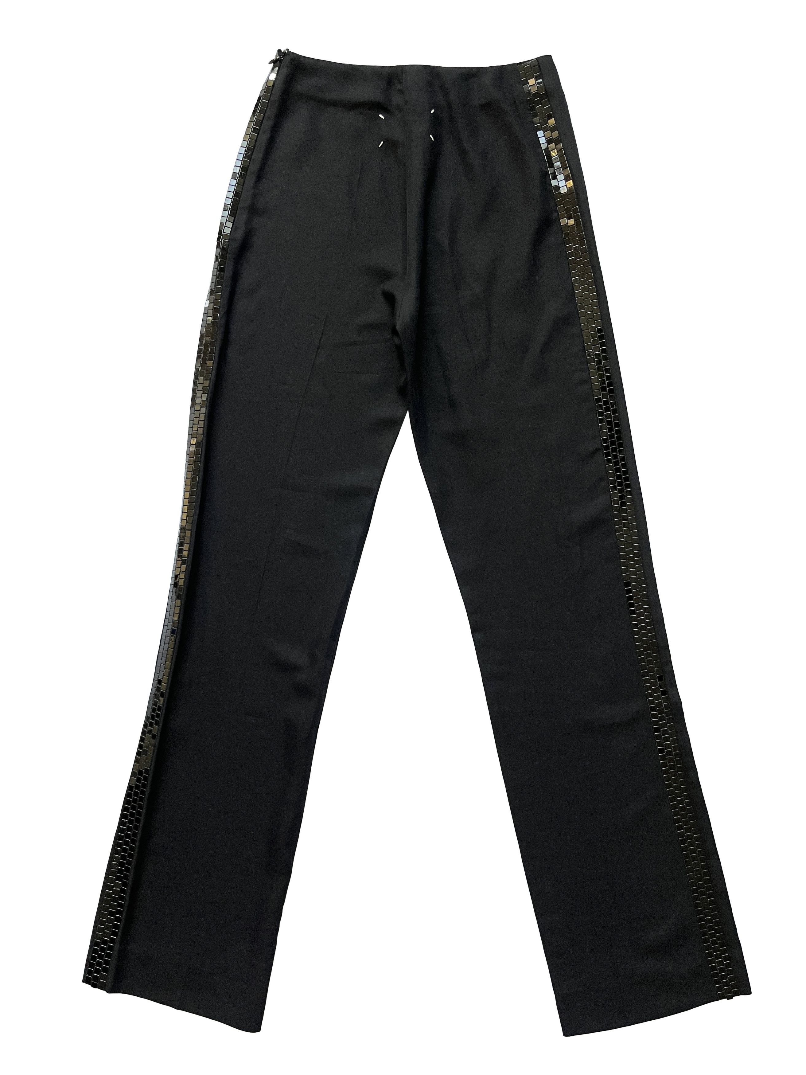 Maison Margiela ⚡️QUICK SALE⚡️2009 Maison Margiela Black Pants Side Bands Size 27" / US 4 / IT 40 - 2 Thumbnail