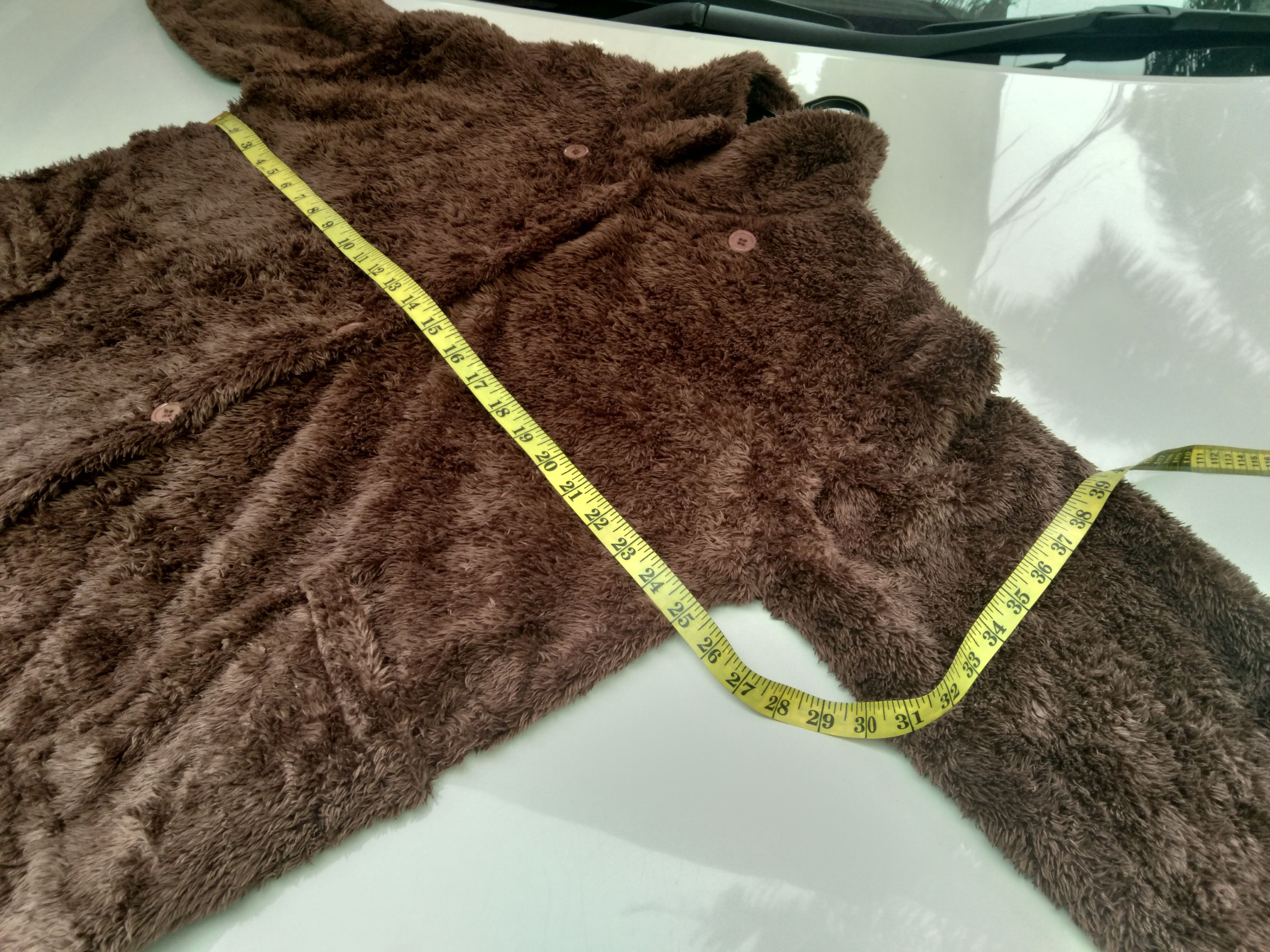 Japanese Brand SOFT & FLUFFY WARMY BLANKET WEAR Size US L / EU 52-54 / 3 - 9 Thumbnail