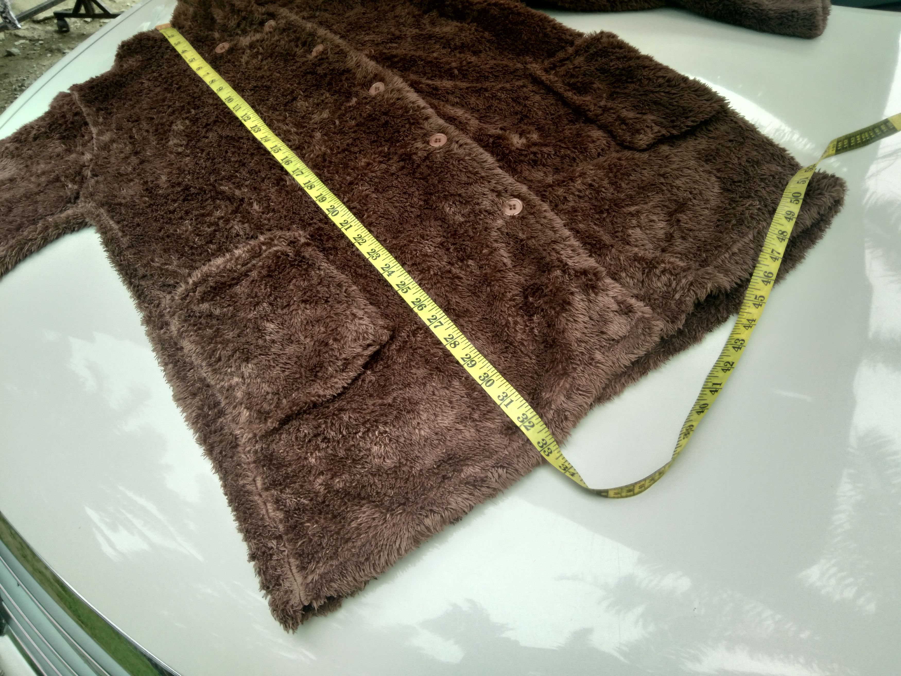 Japanese Brand SOFT & FLUFFY WARMY BLANKET WEAR Size US L / EU 52-54 / 3 - 10 Thumbnail