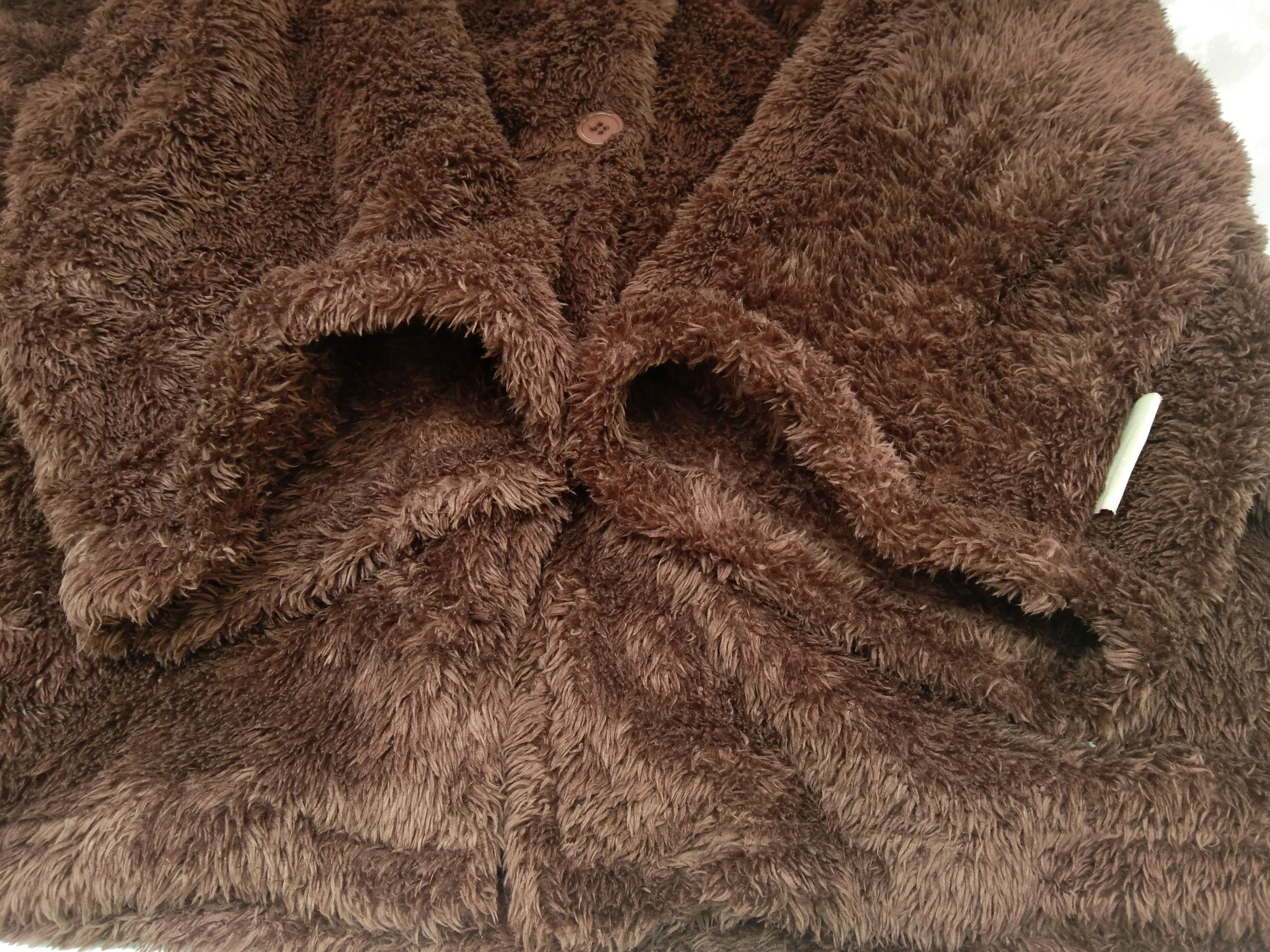 Japanese Brand SOFT & FLUFFY WARMY BLANKET WEAR Size US L / EU 52-54 / 3 - 6 Thumbnail