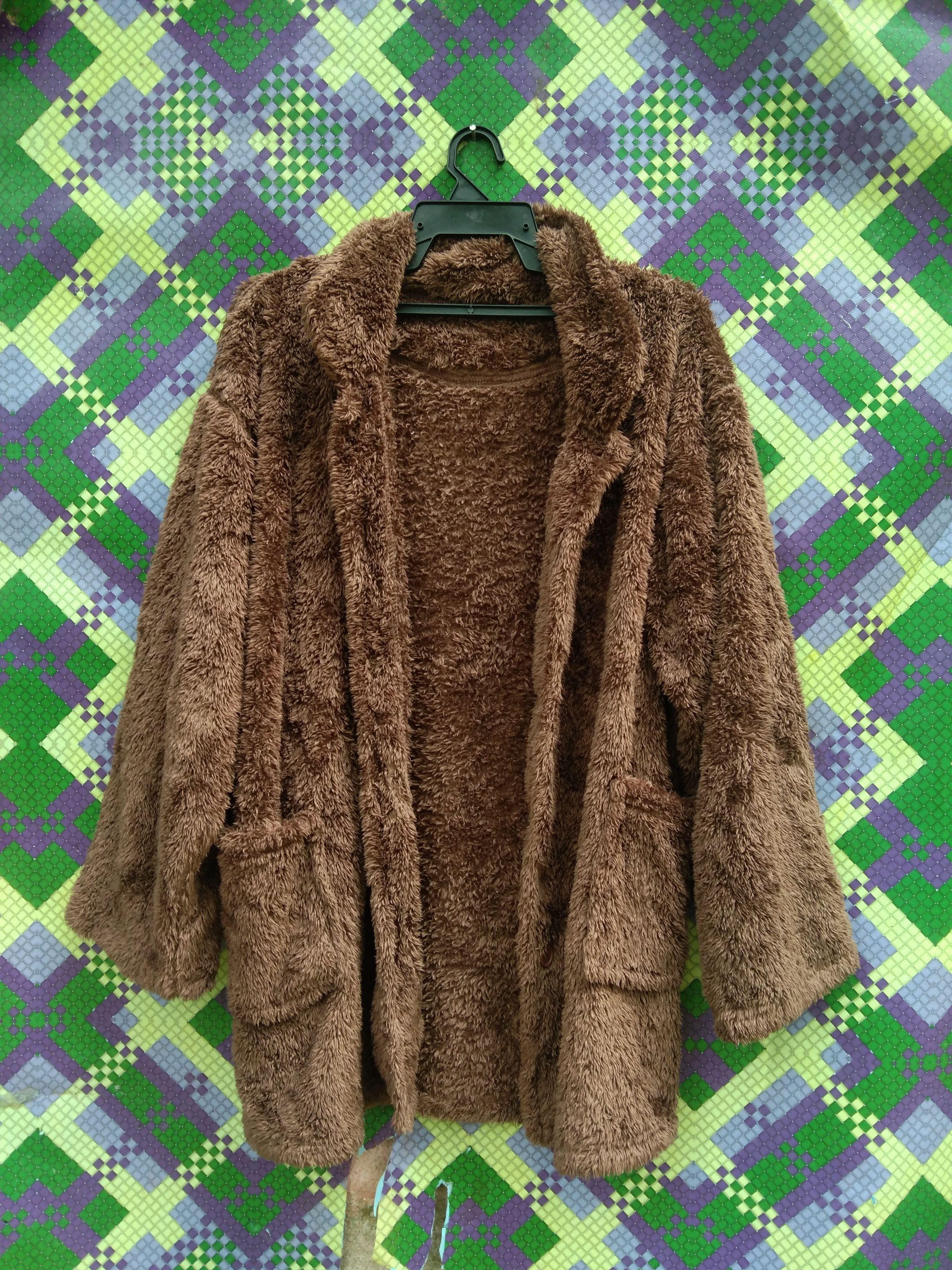 Japanese Brand SOFT & FLUFFY WARMY BLANKET WEAR Size US L / EU 52-54 / 3 - 1 Thumbnail