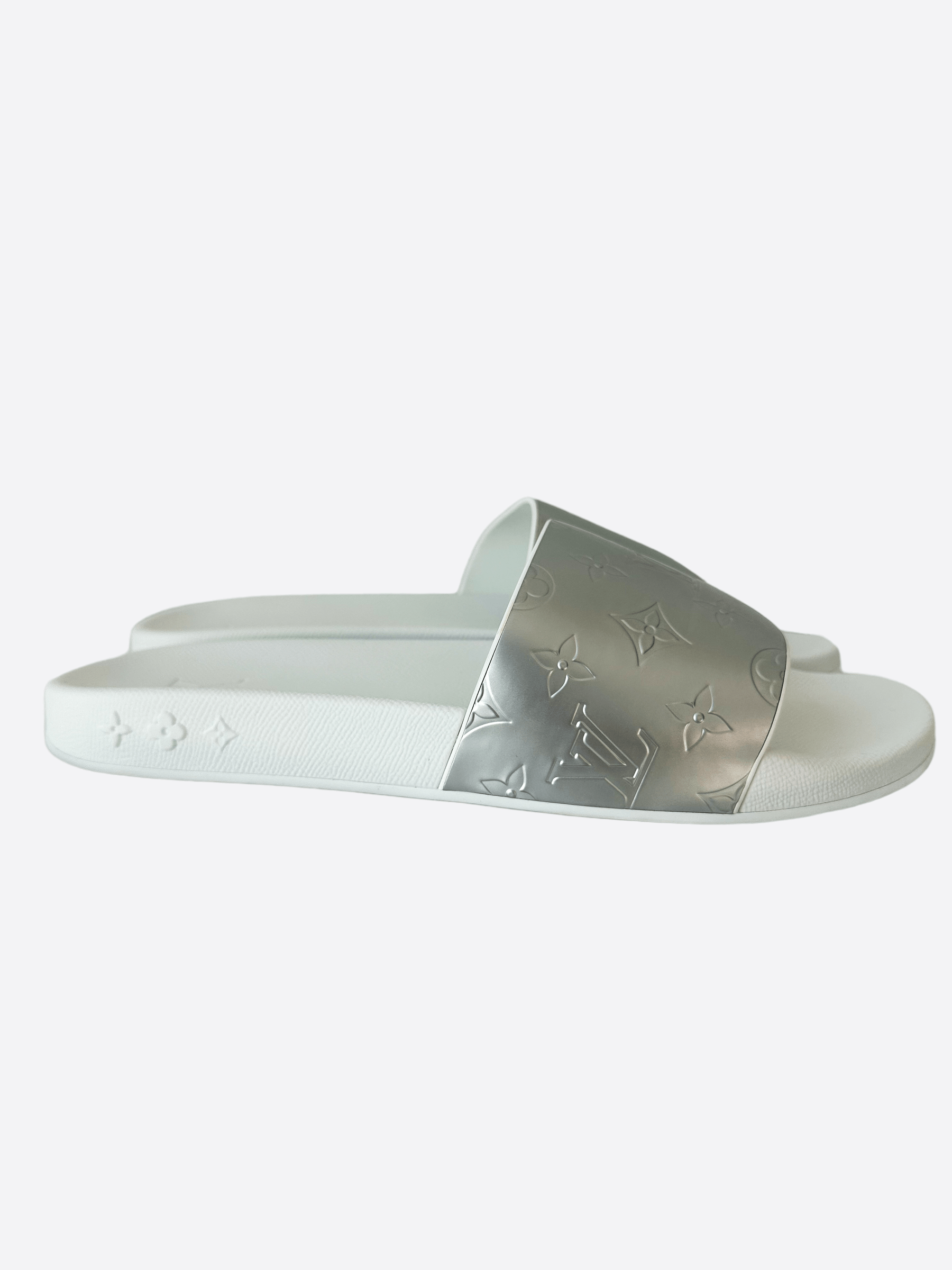 Louis vuitton holographic slides hot sale