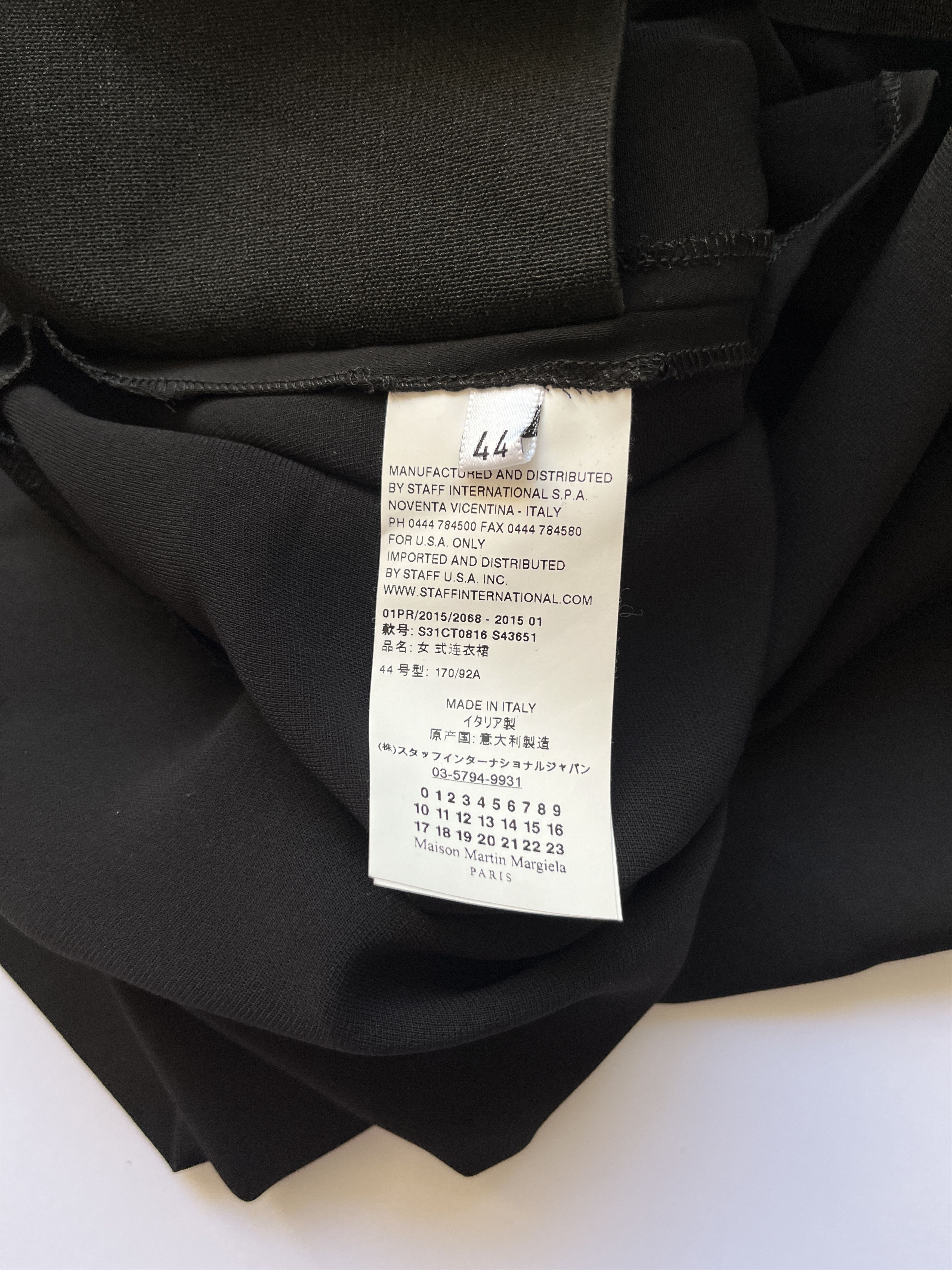 Maison Margiela ⚡️QUICK SALE⚡️2015 Maison Margiela Black Sleeveless Dress Size M / US 6-8 / IT 42-44 - 5 Thumbnail