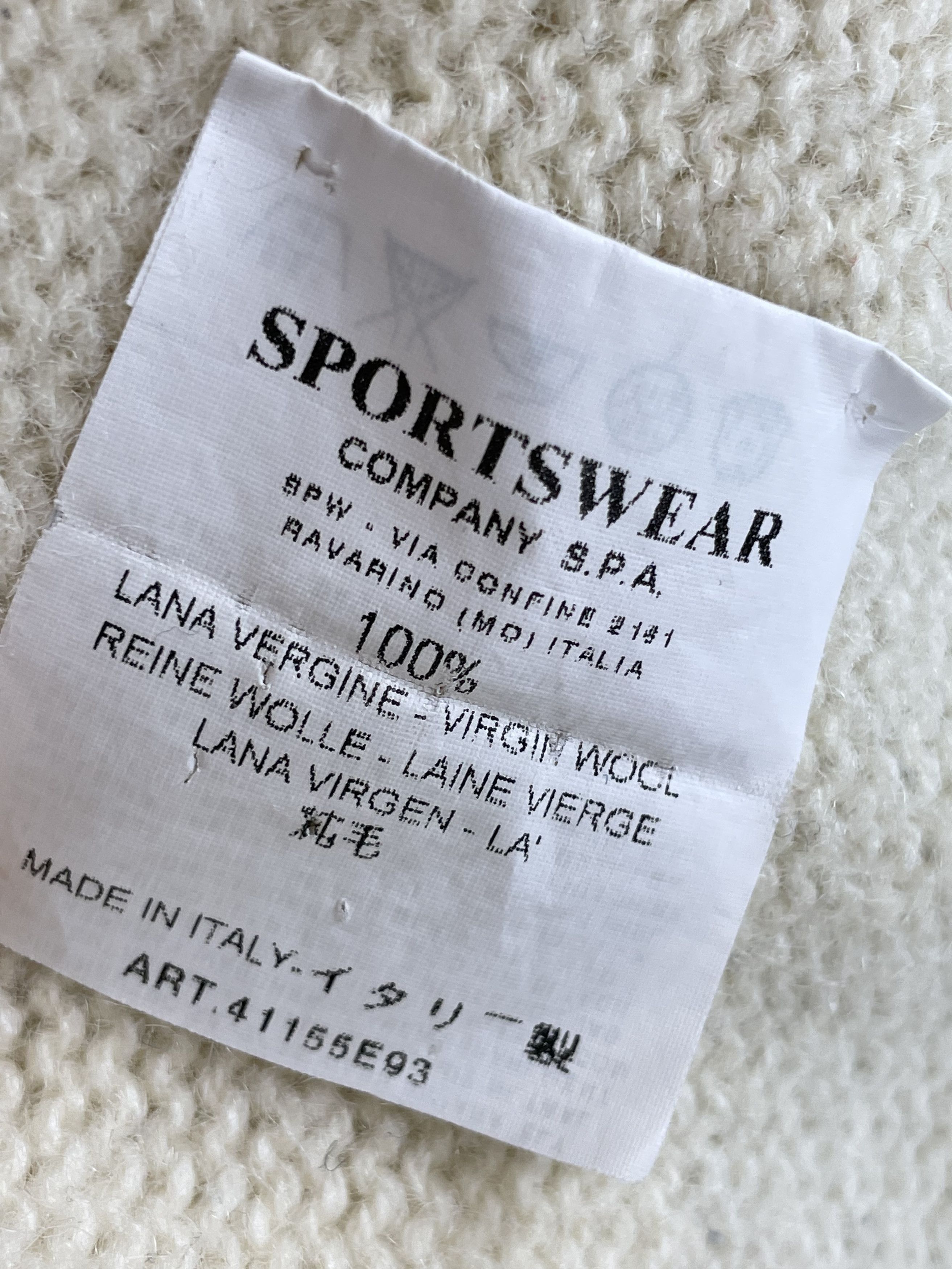Stone Island × Vintage Stone Island High Neck Button Sweater Vintage Size US M / EU 48-50 / 2 - 8 Thumbnail