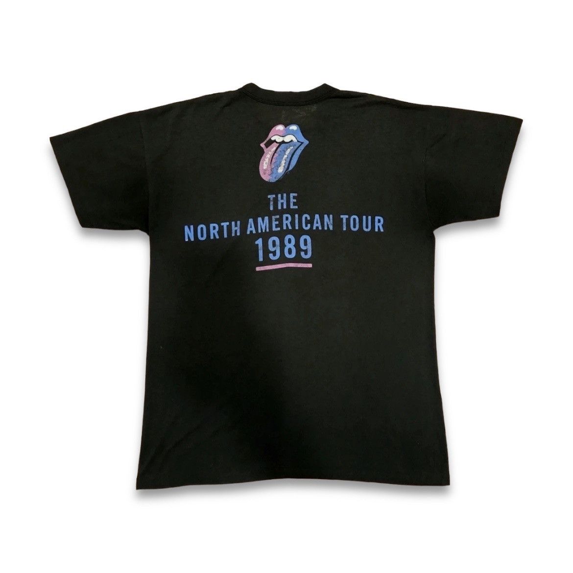 Band Tees Vintage 1989 The Rolling Stones Shirt Steel Wheels Tour Tee Size US L / EU 52-54 / 3 - 5 Thumbnail