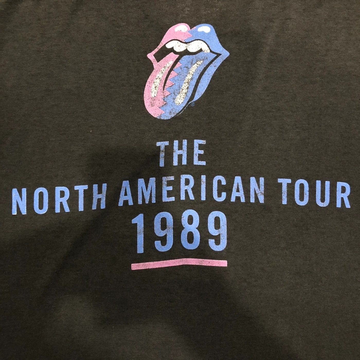 Band Tees Vintage 1989 The Rolling Stones Shirt Steel Wheels Tour Tee Size US L / EU 52-54 / 3 - 6 Thumbnail